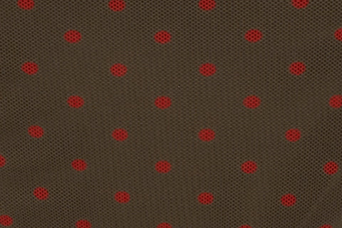 Juni Bikini Bottom | Brown / Red Polka Dot - Image 9