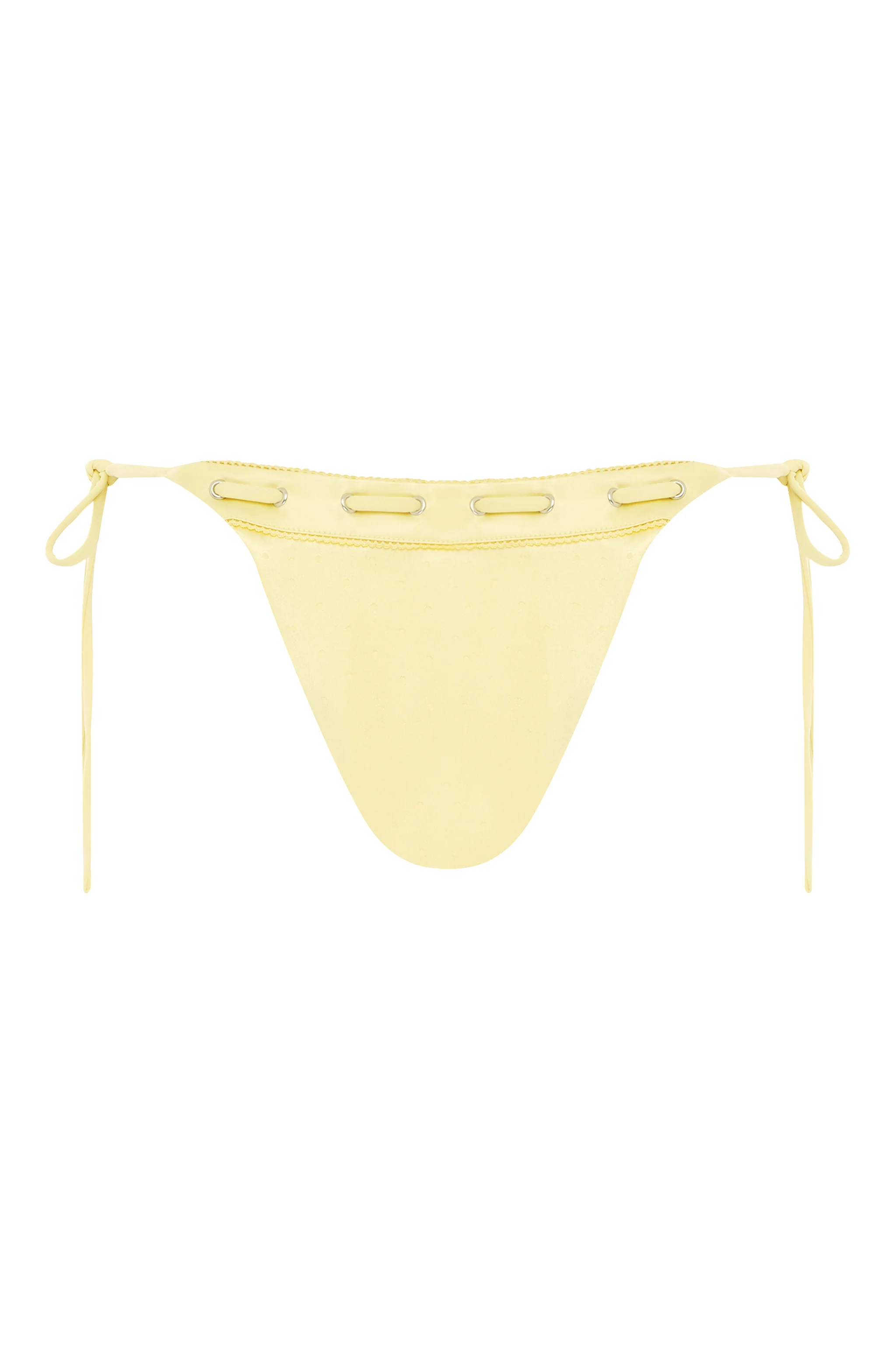 Juni Bikini Bottom | Pale Yellow - Image 8
