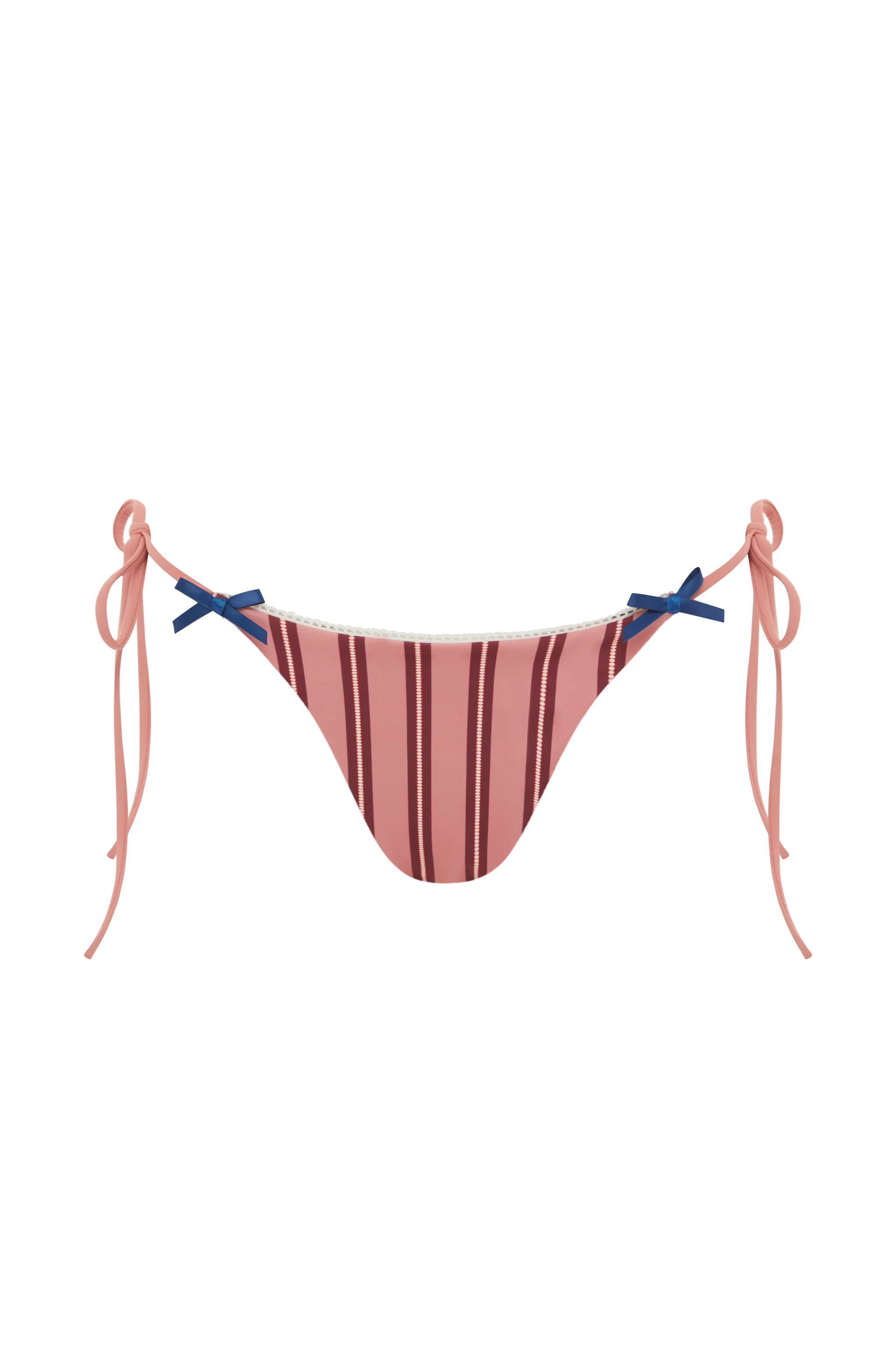 Juni Bikini Bottom | Pink Stripe - Image 7