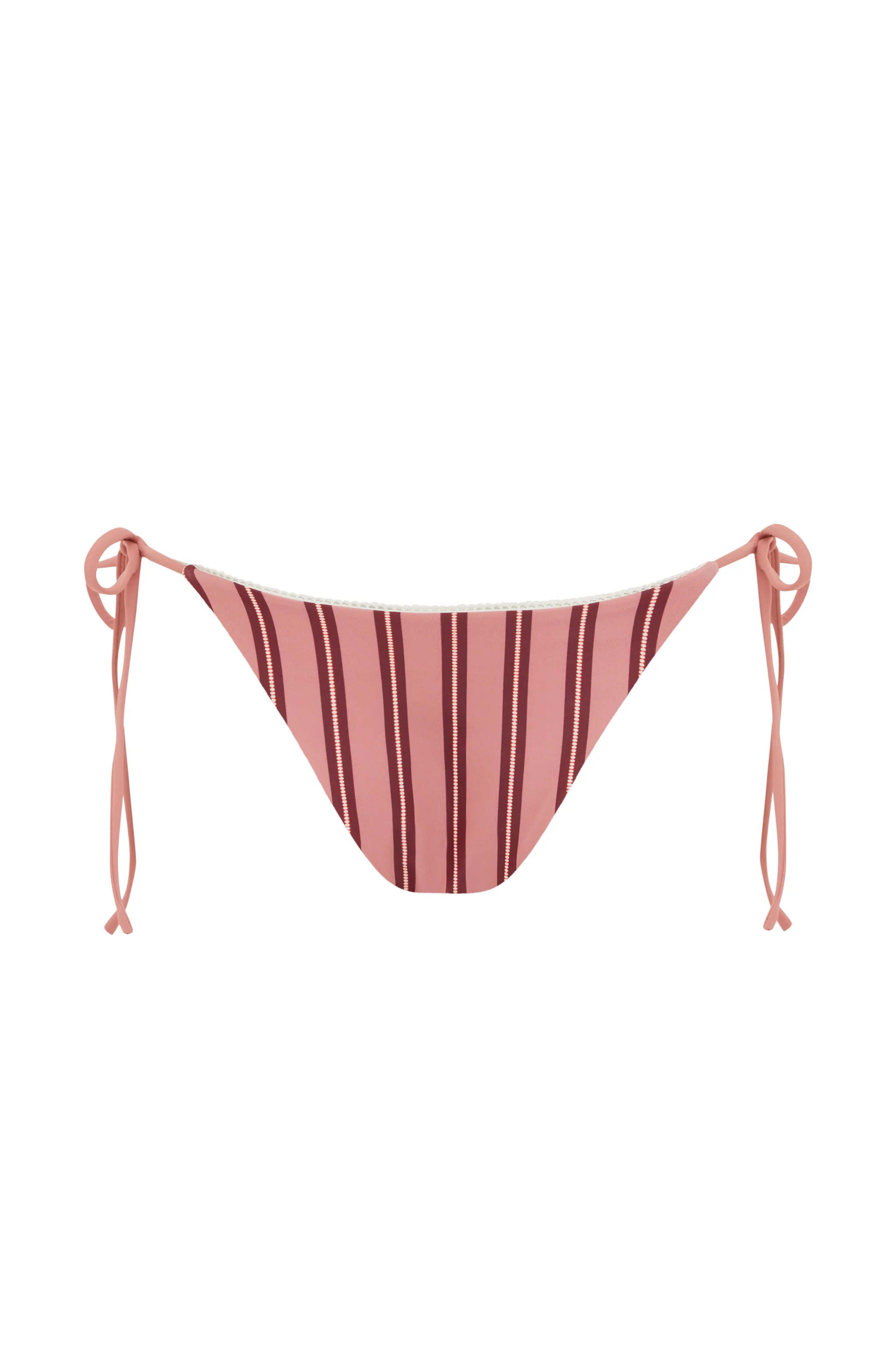Juni Bikini Bottom | Pink Stripe - Image 8