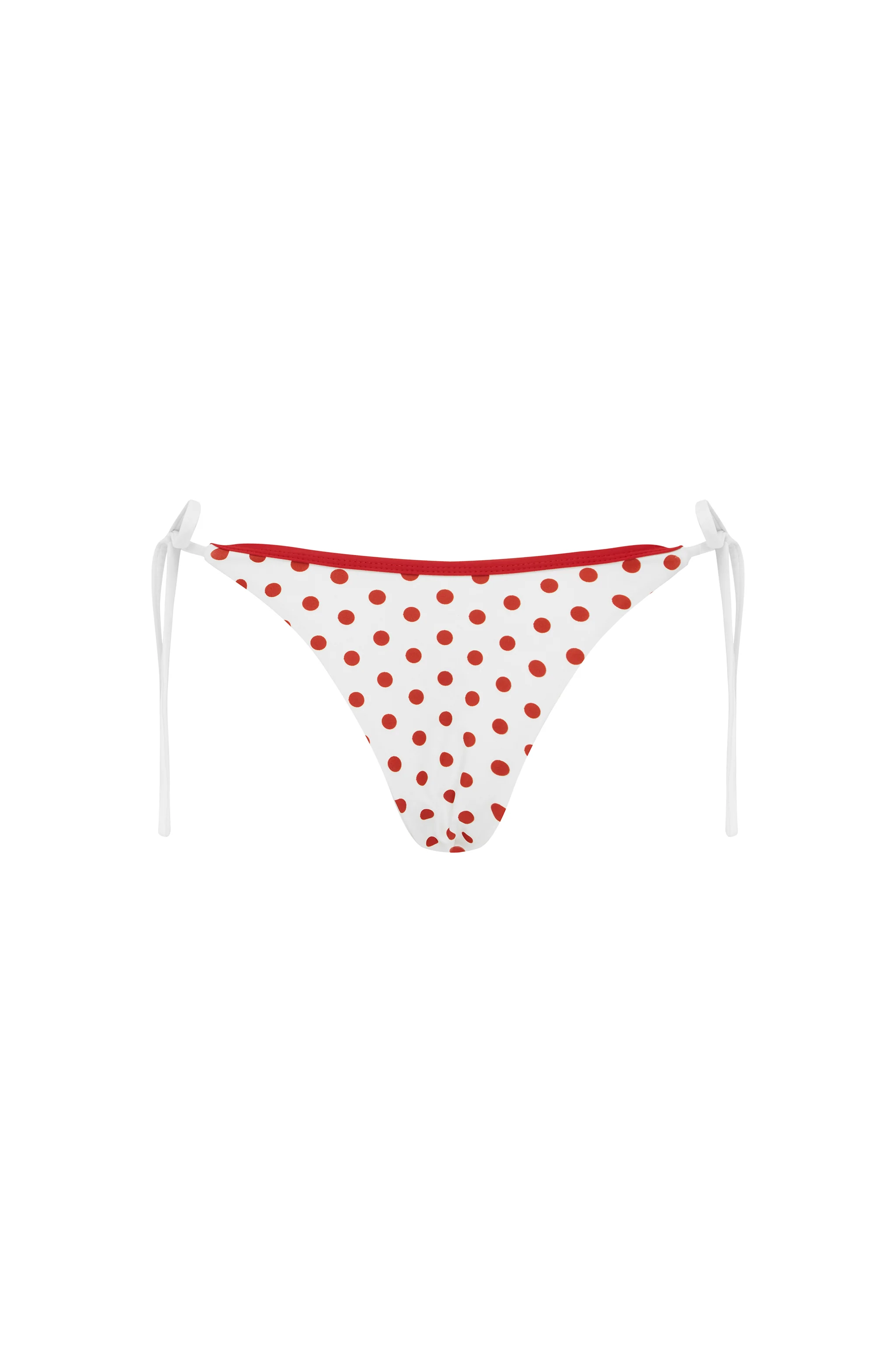 Juni Bikini Bottom | Red/White Polka Dot - Image 8