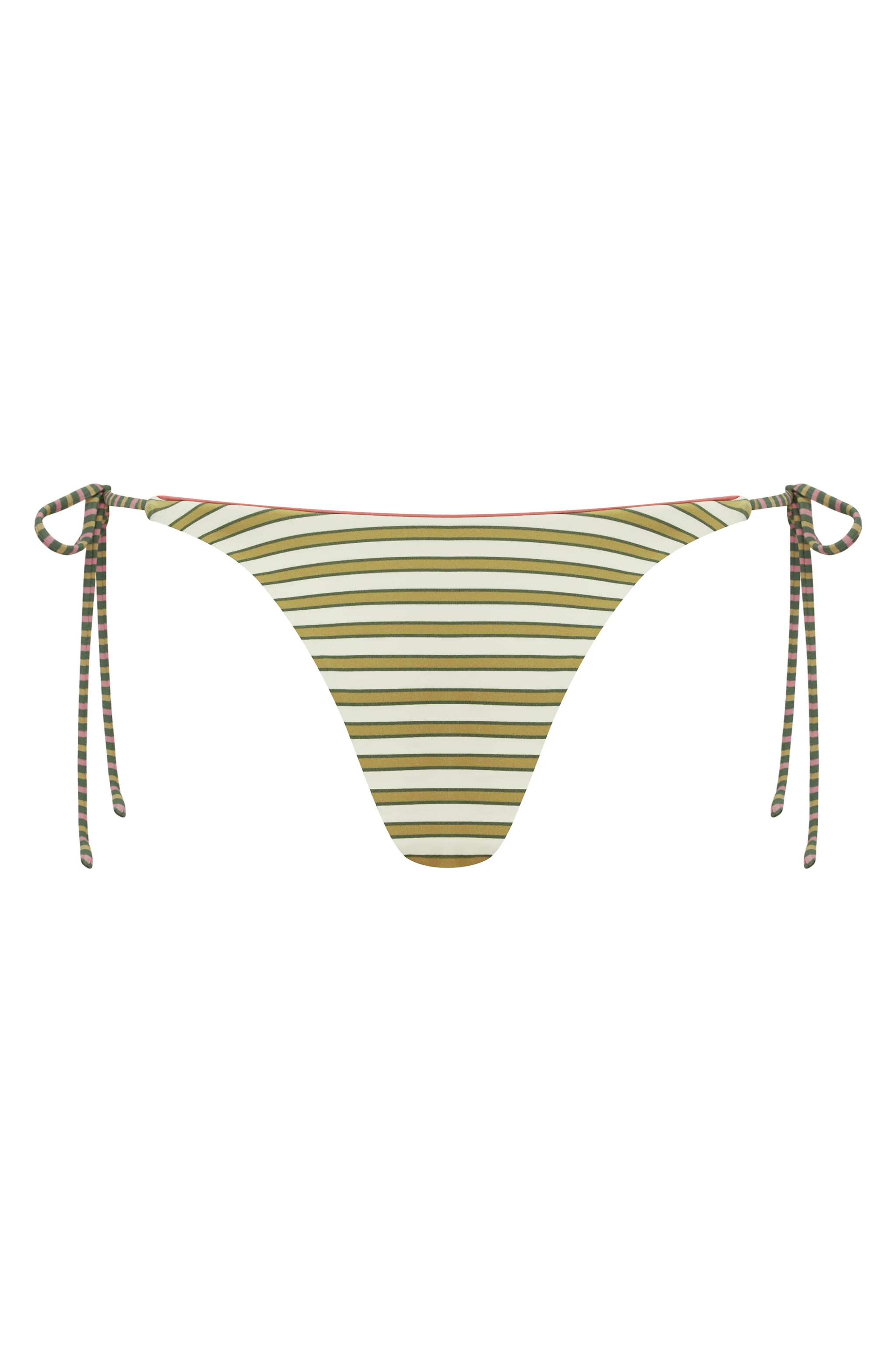 Juni Bikini Bottom | Toffee Stripe - Image 10