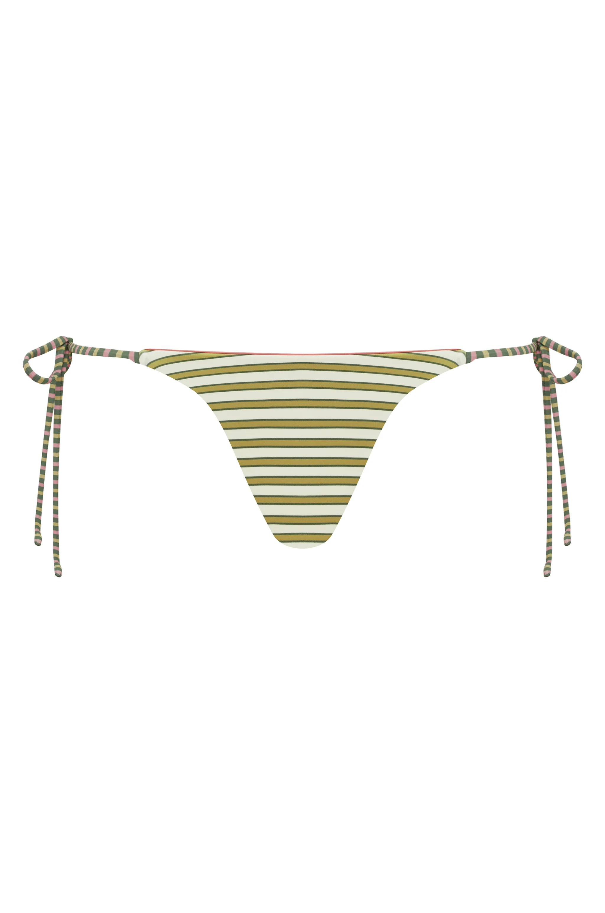 Juni Bikini Bottom | Toffee Stripe - Image 9