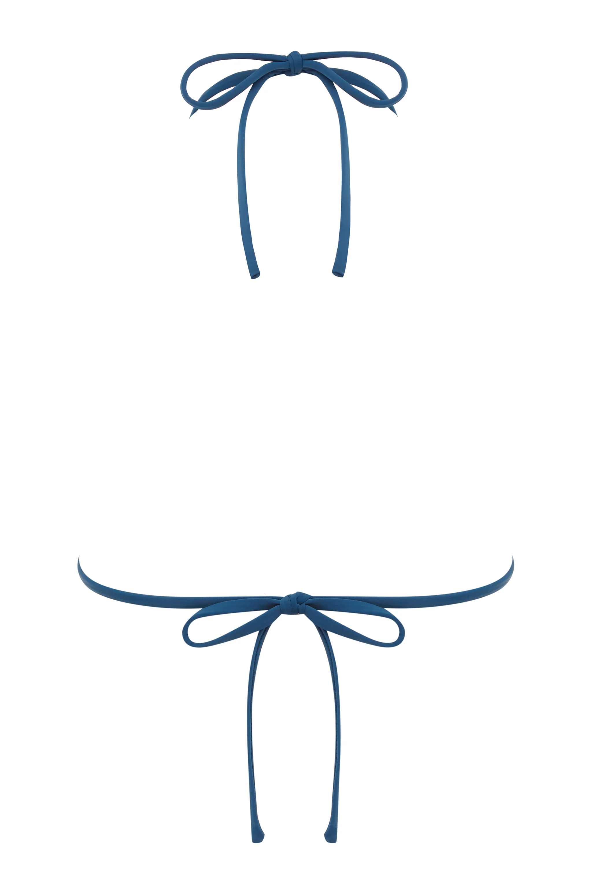 Juni Bikini Top | Blue Big Dot - Image 10
