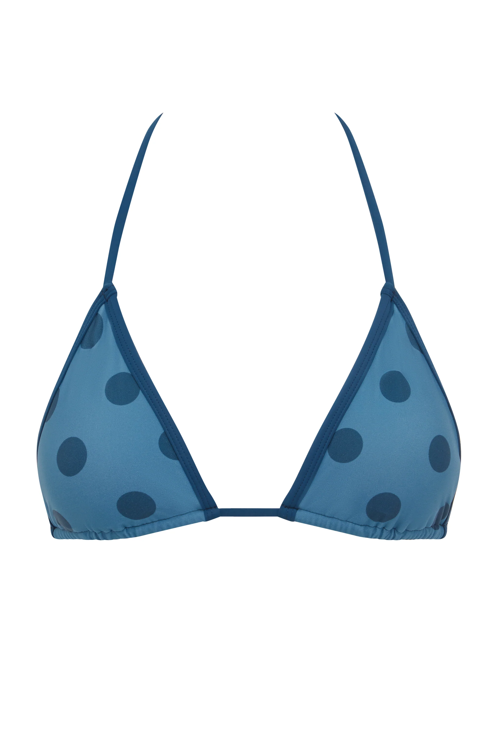 Juni Bikini Top | Blue Big Dot - Image 9
