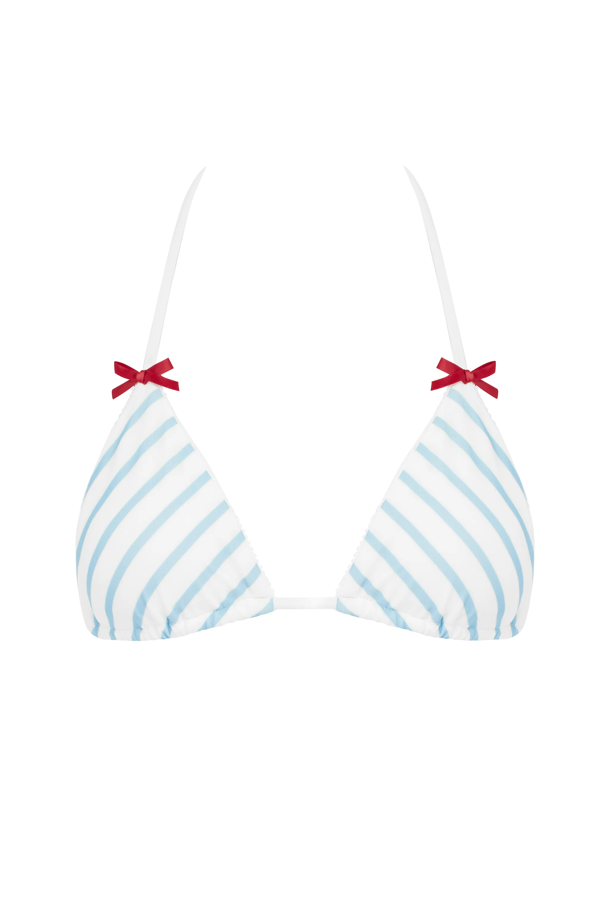 Juni Bikini Top | Blue / White - Image 7