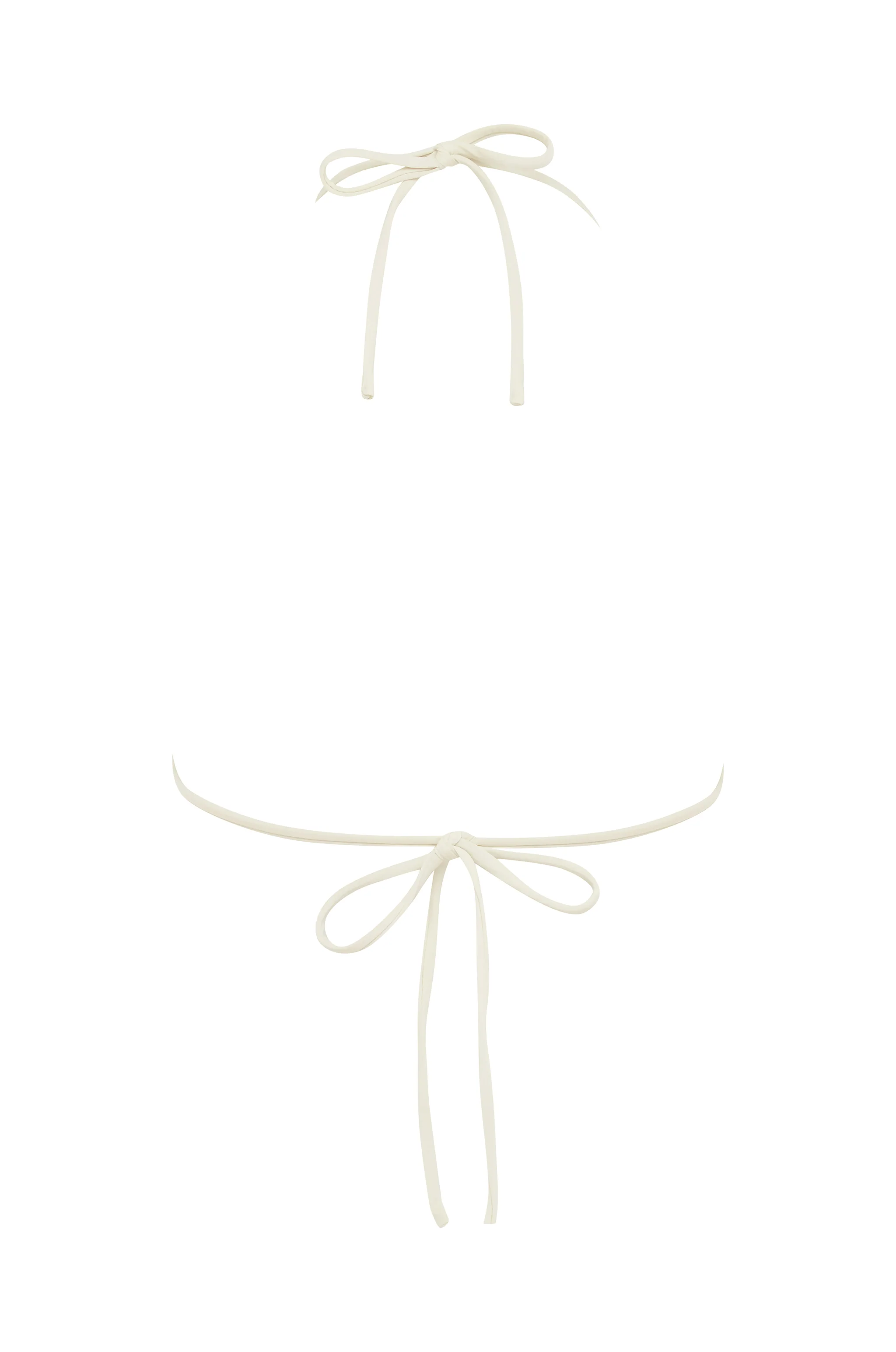 Juni Bikini Top | Cream Stripe - Image 8
