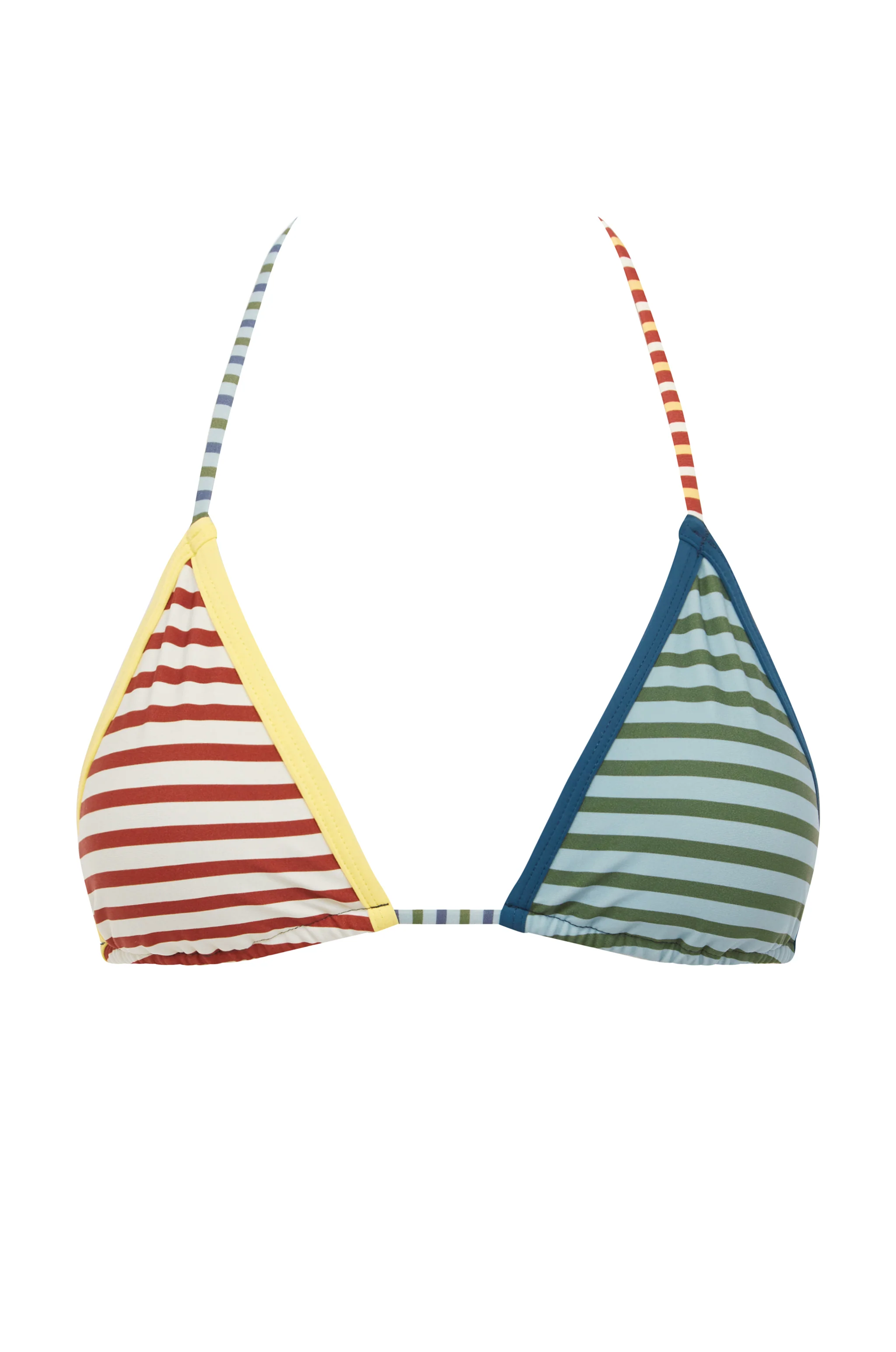 Juni Bikini Top | Multi Stripe - Image 9