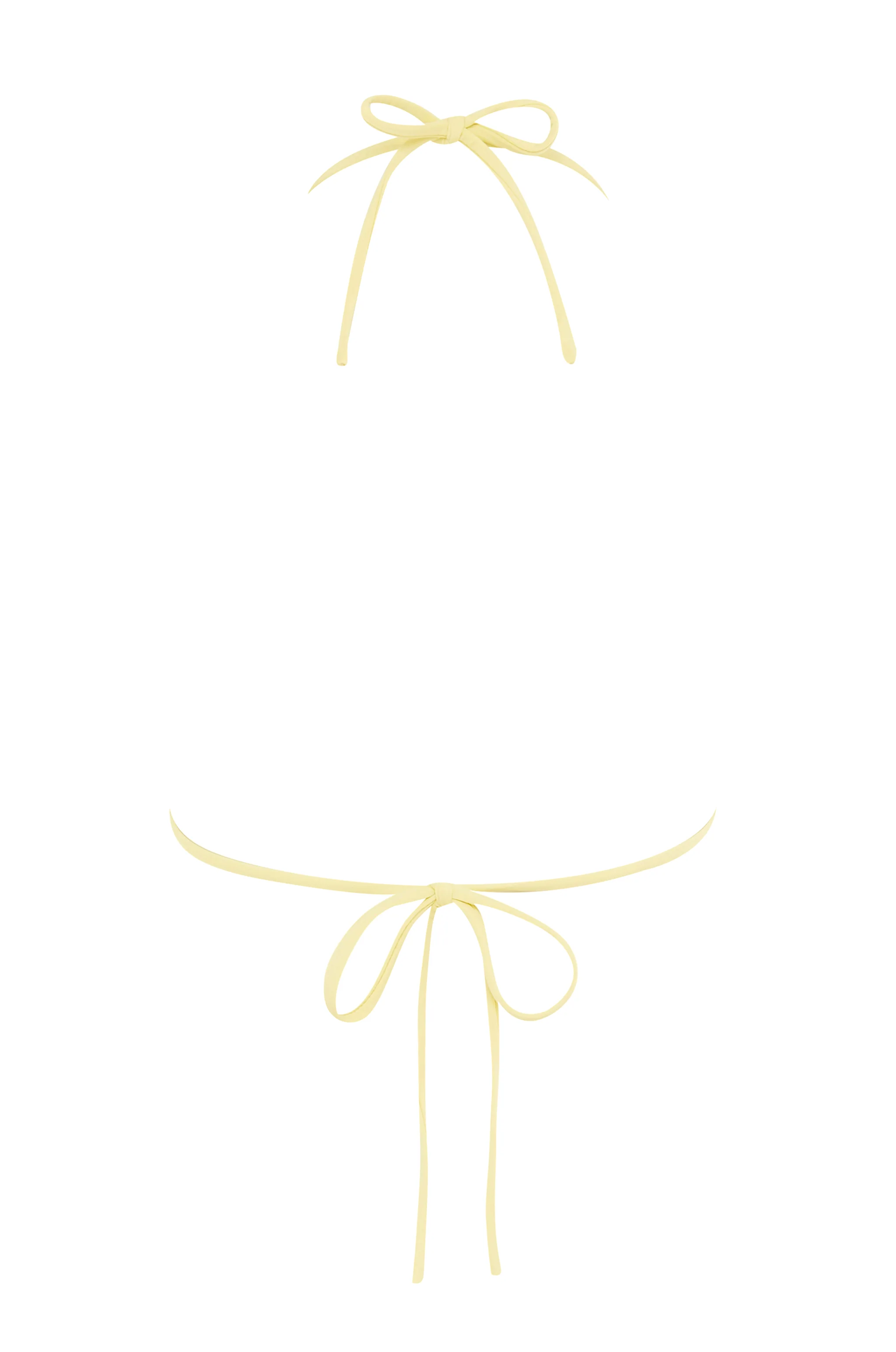 Juni Bikini Top | Pale Yellow - Image 8