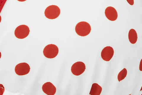 Juni Bikini Top | Red/White Polka Dot - Image 9