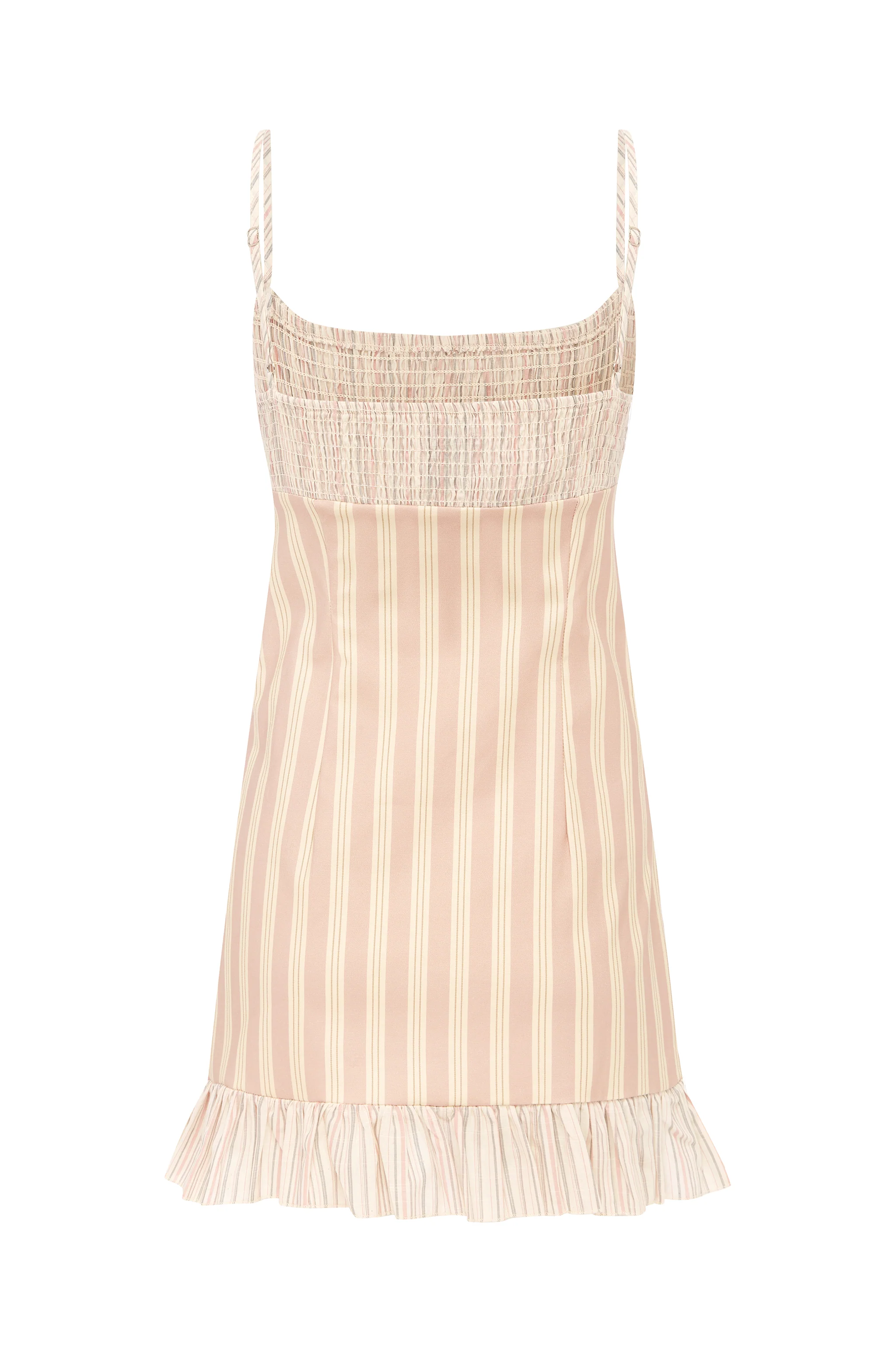 Junie Dress | Pink Stripe - Image 8