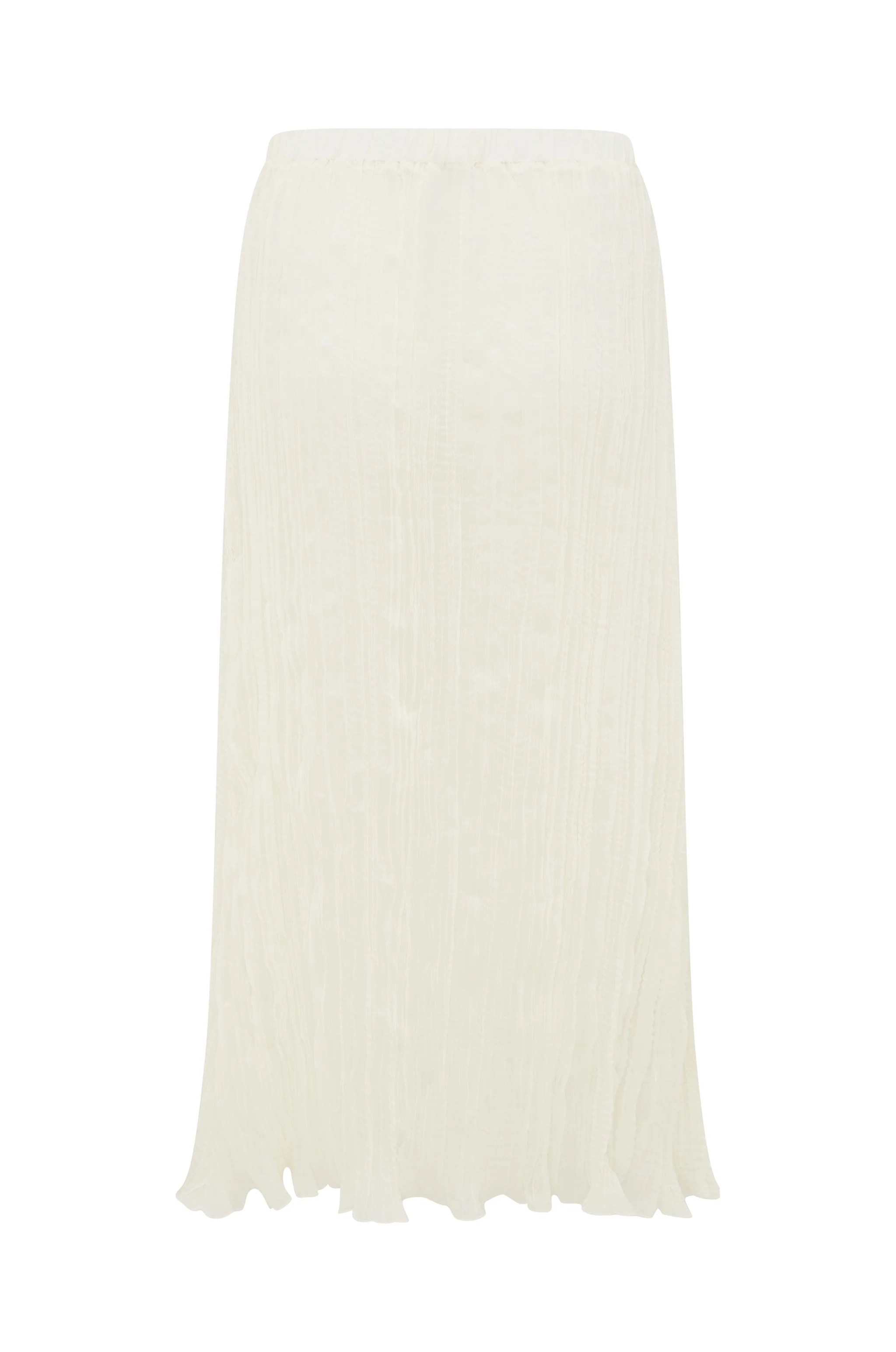 Kea Midi Skirt | Cream - Image 8
