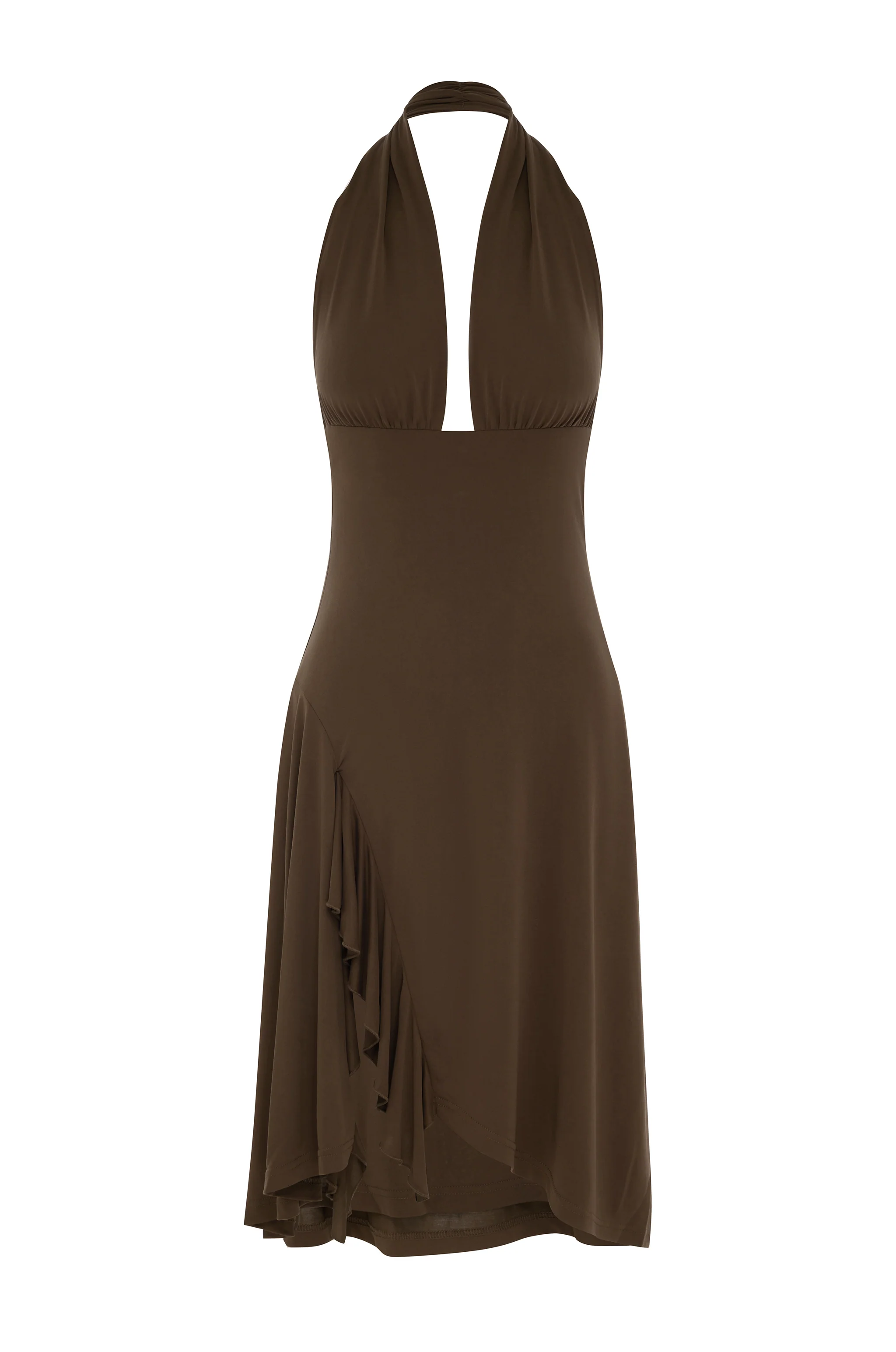 Kesha Dress | Brown - Image 9