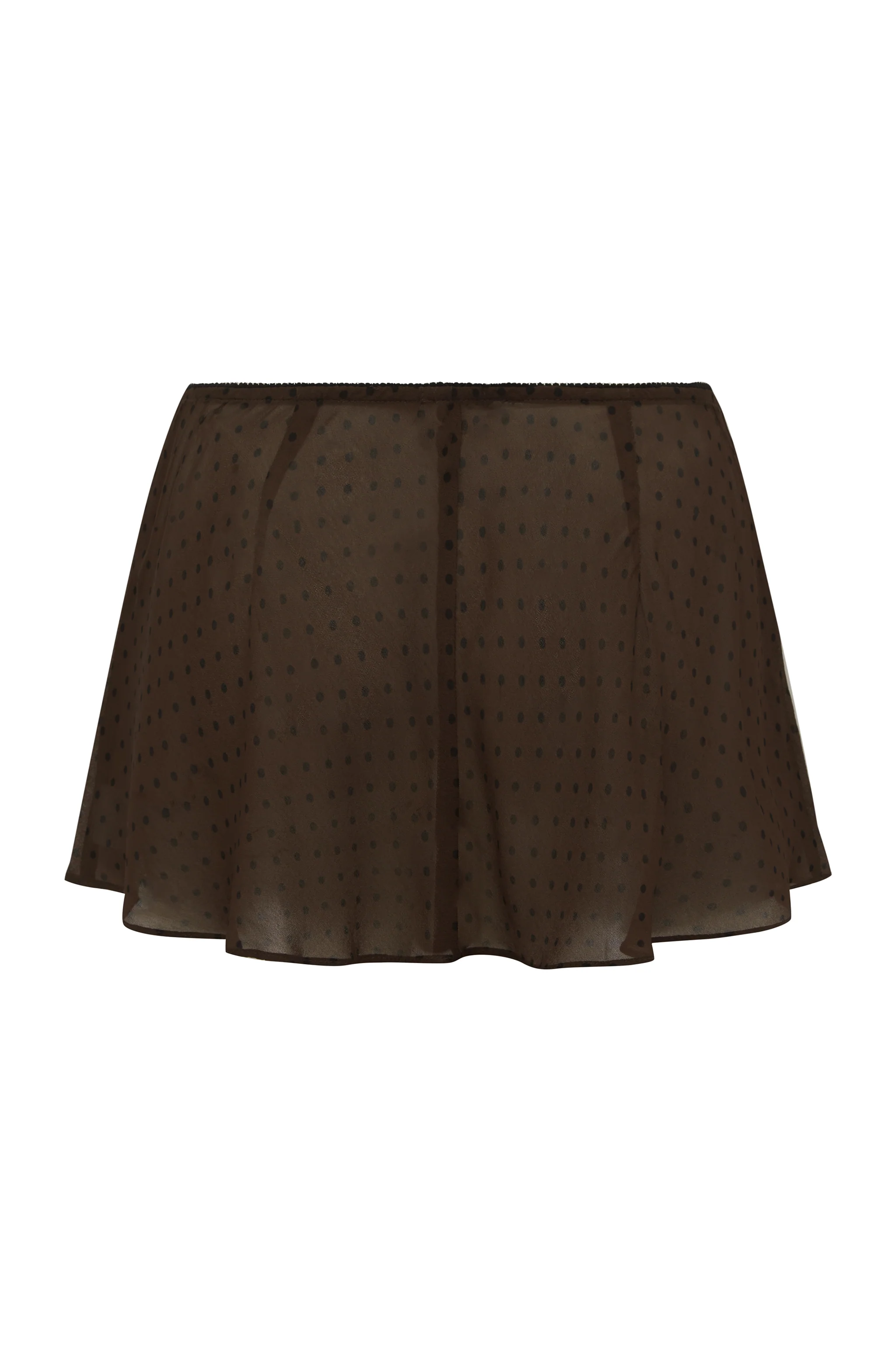 Kiki Skirt | Brown Polka Dot - Image 10