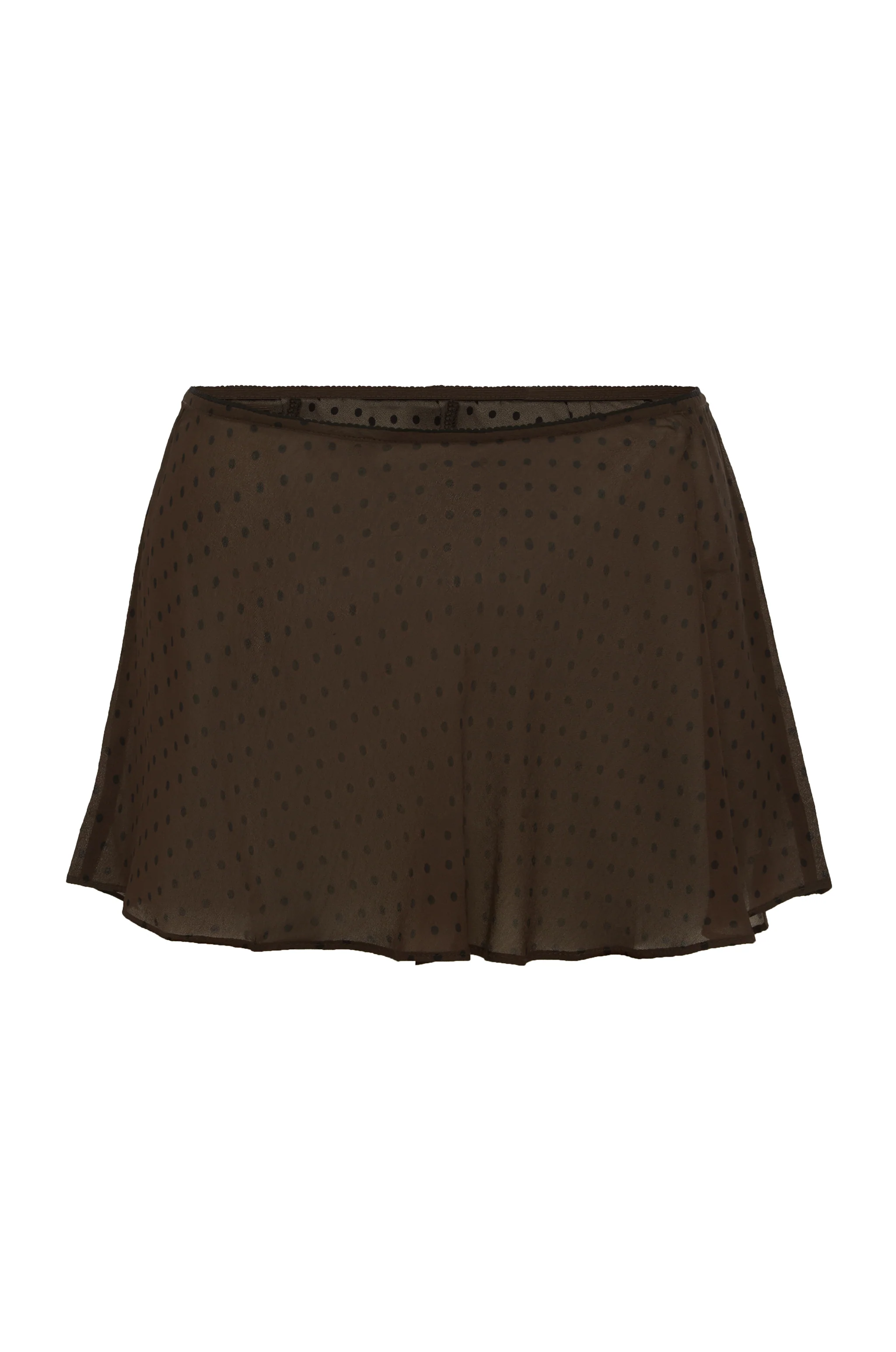 Kiki Skirt | Brown Polka Dot - Image 9