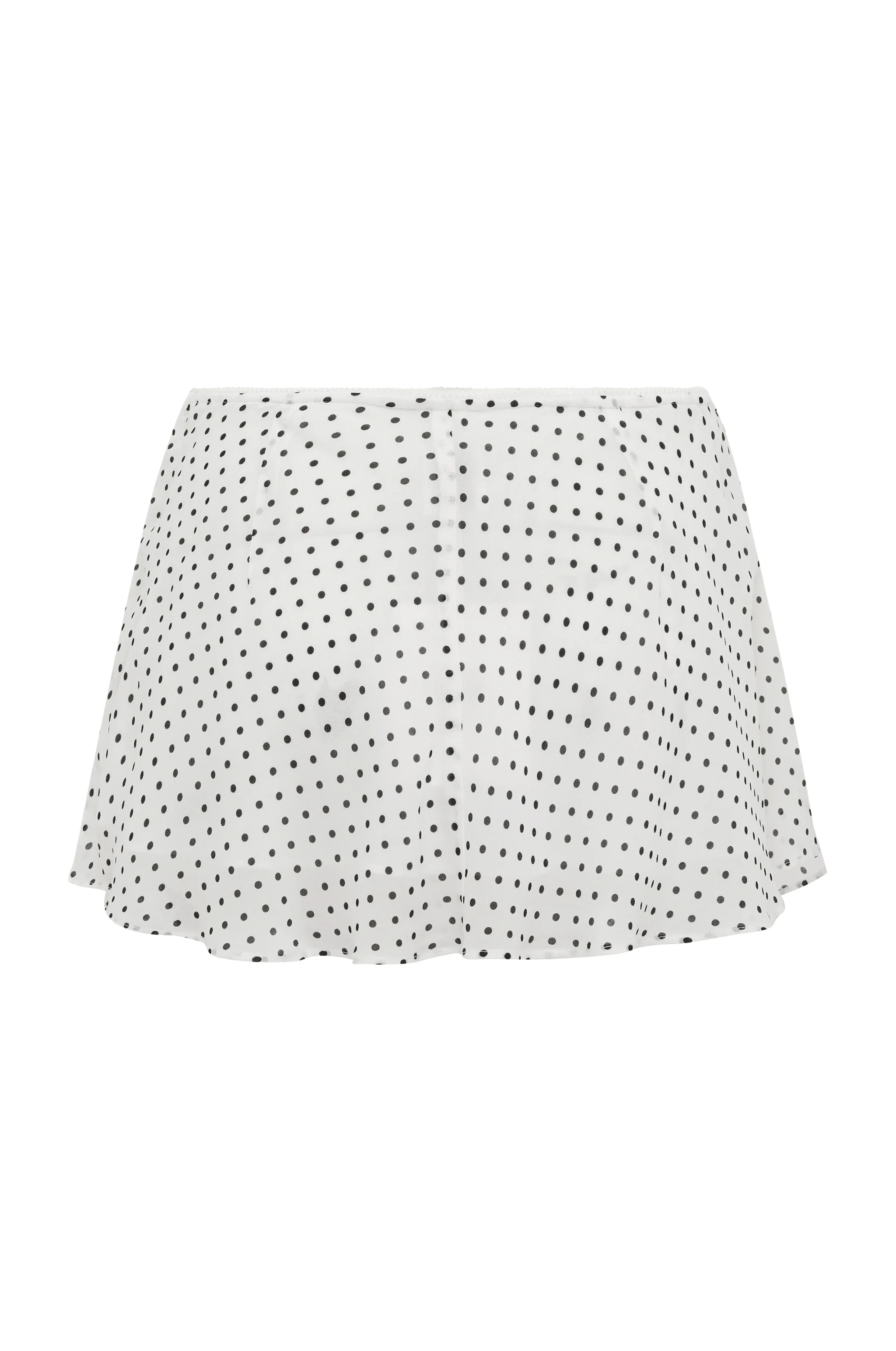 Kiki Skirt | White Polka Dot - Image 10