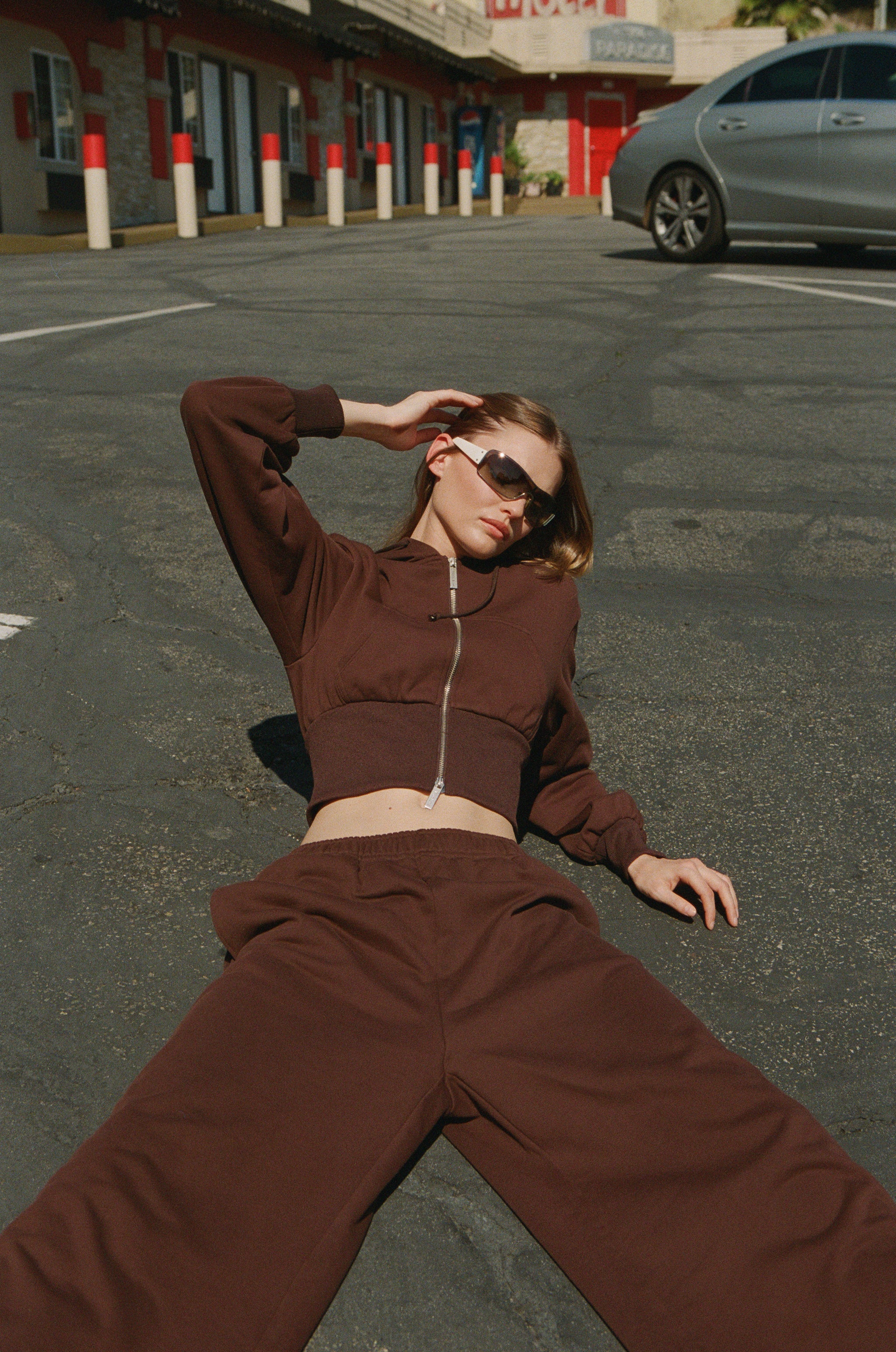 Kya Zip Through | Chocolate - Image 5