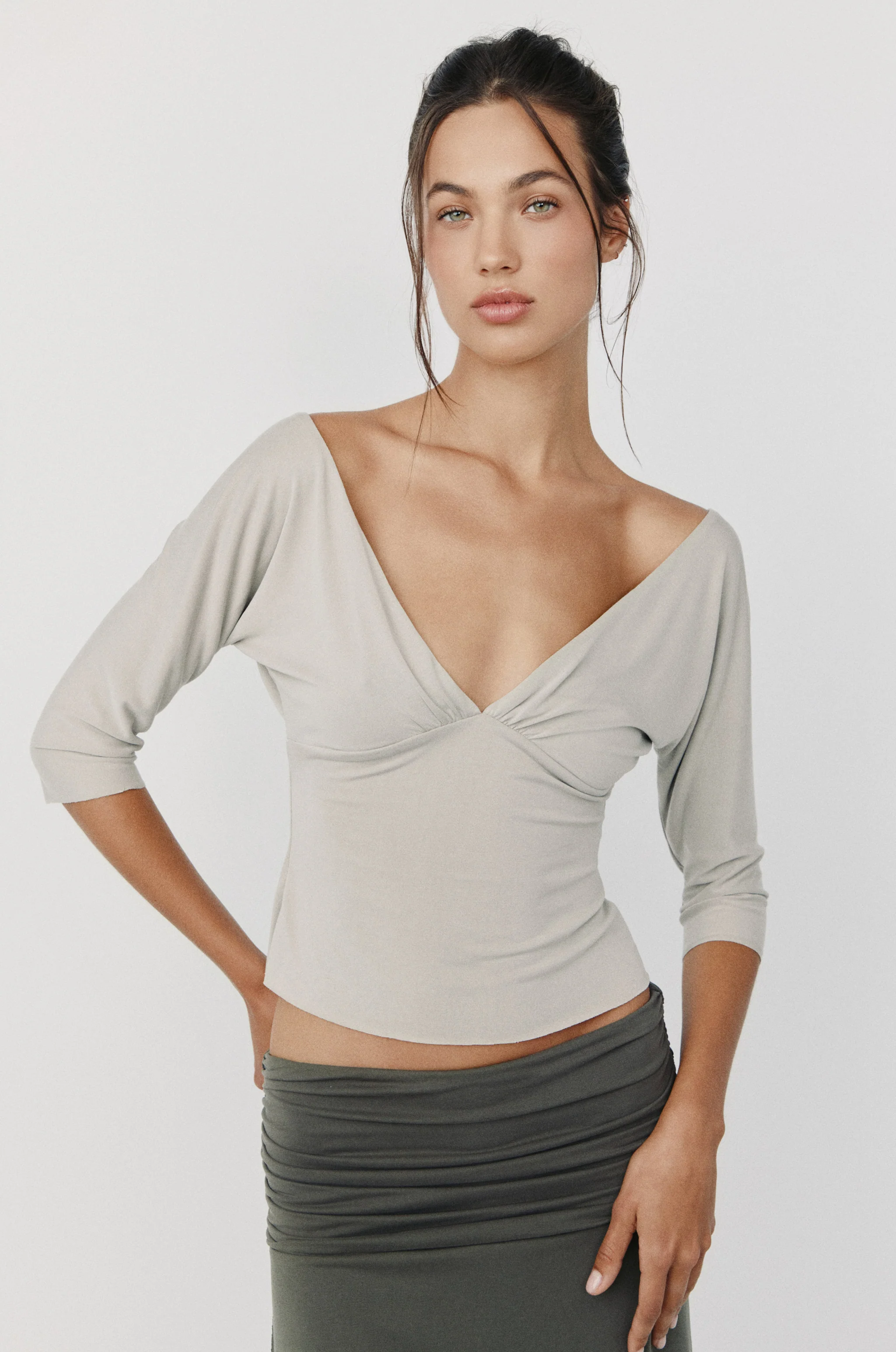 Lana Top | Stone - Image 3