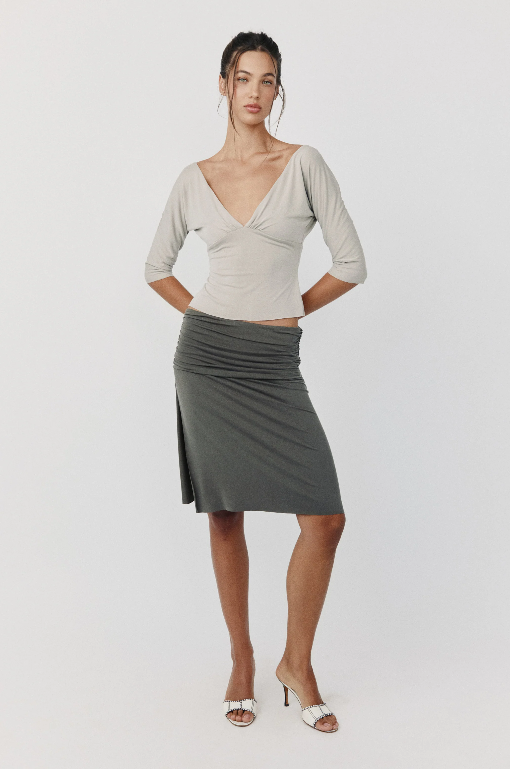 Lana Top | Stone - Image 7