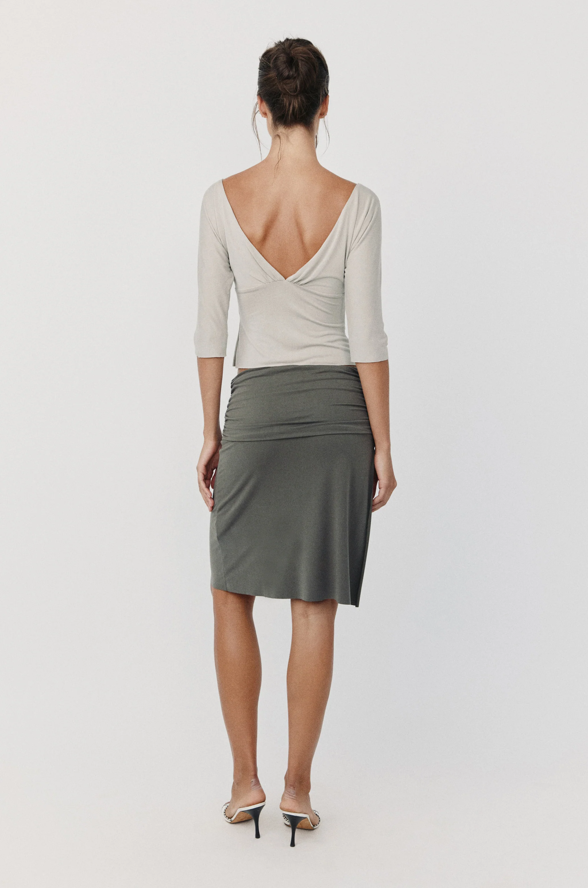 Lana Top | Stone - Image 8