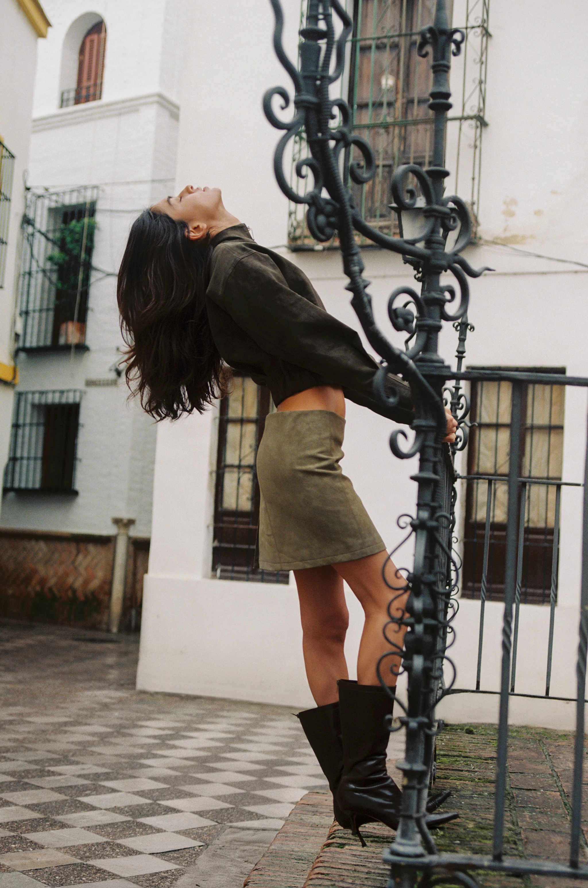 Leo Skirt | Olive - Image 5