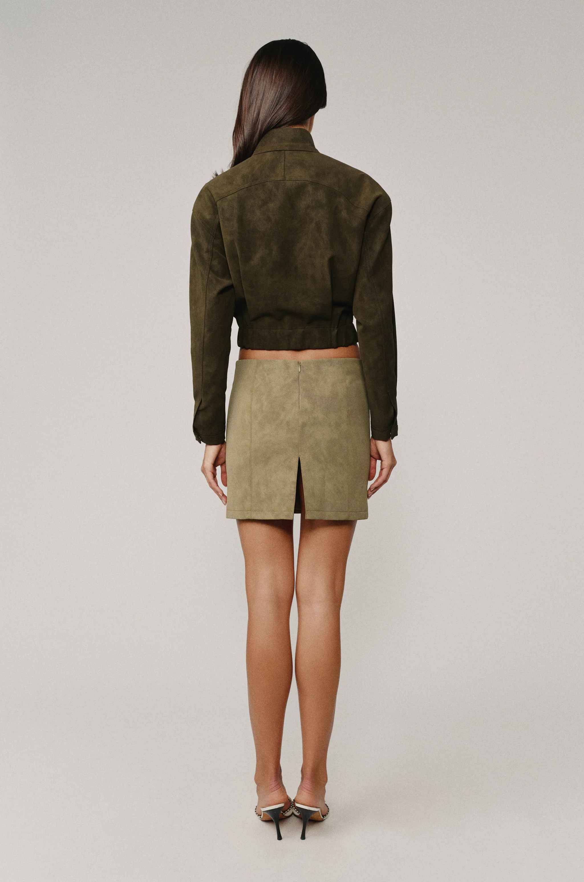 Leo Skirt | Olive - Image 8