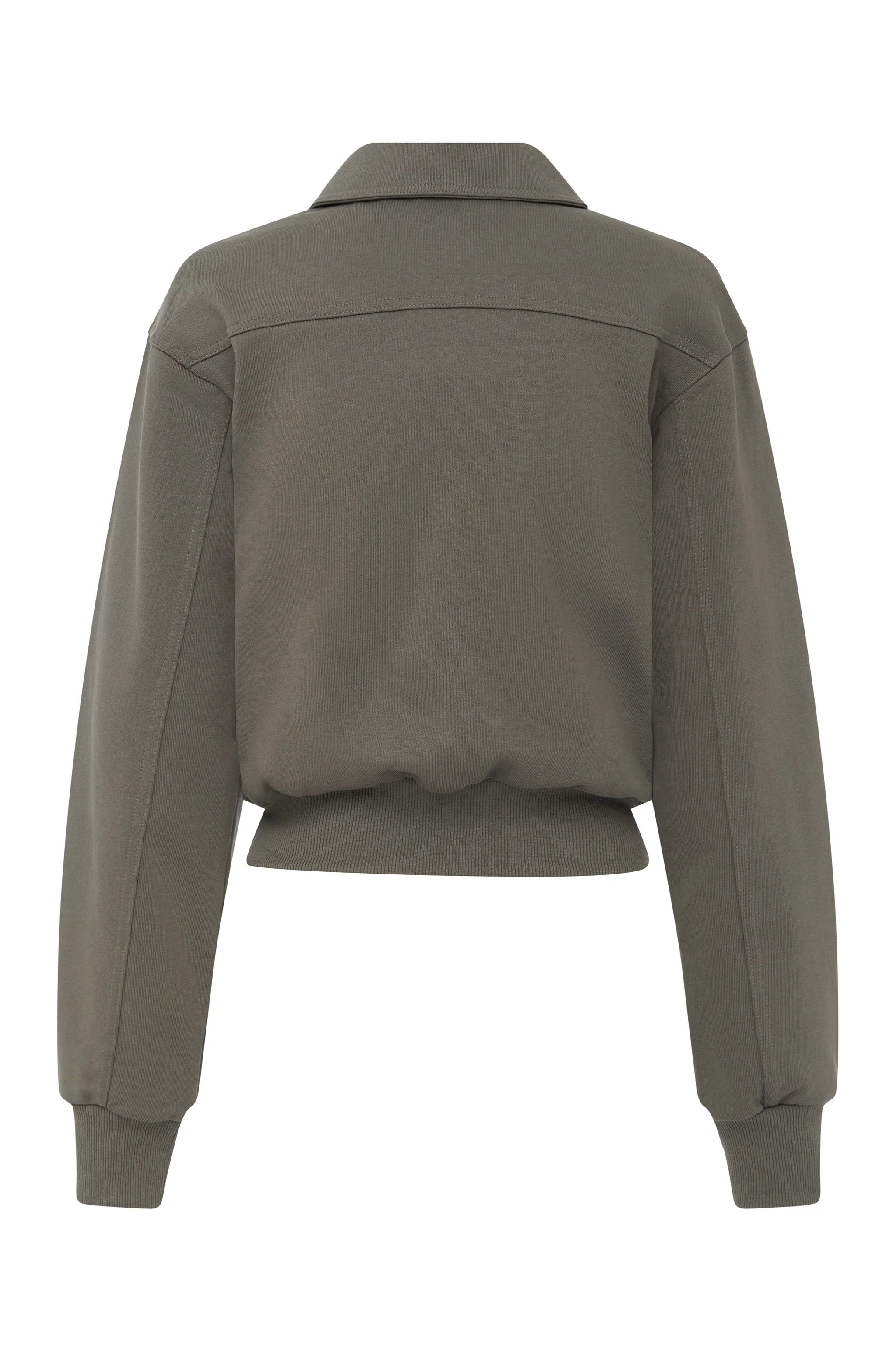 Lexa Zip Through | Charcoal - Image 8