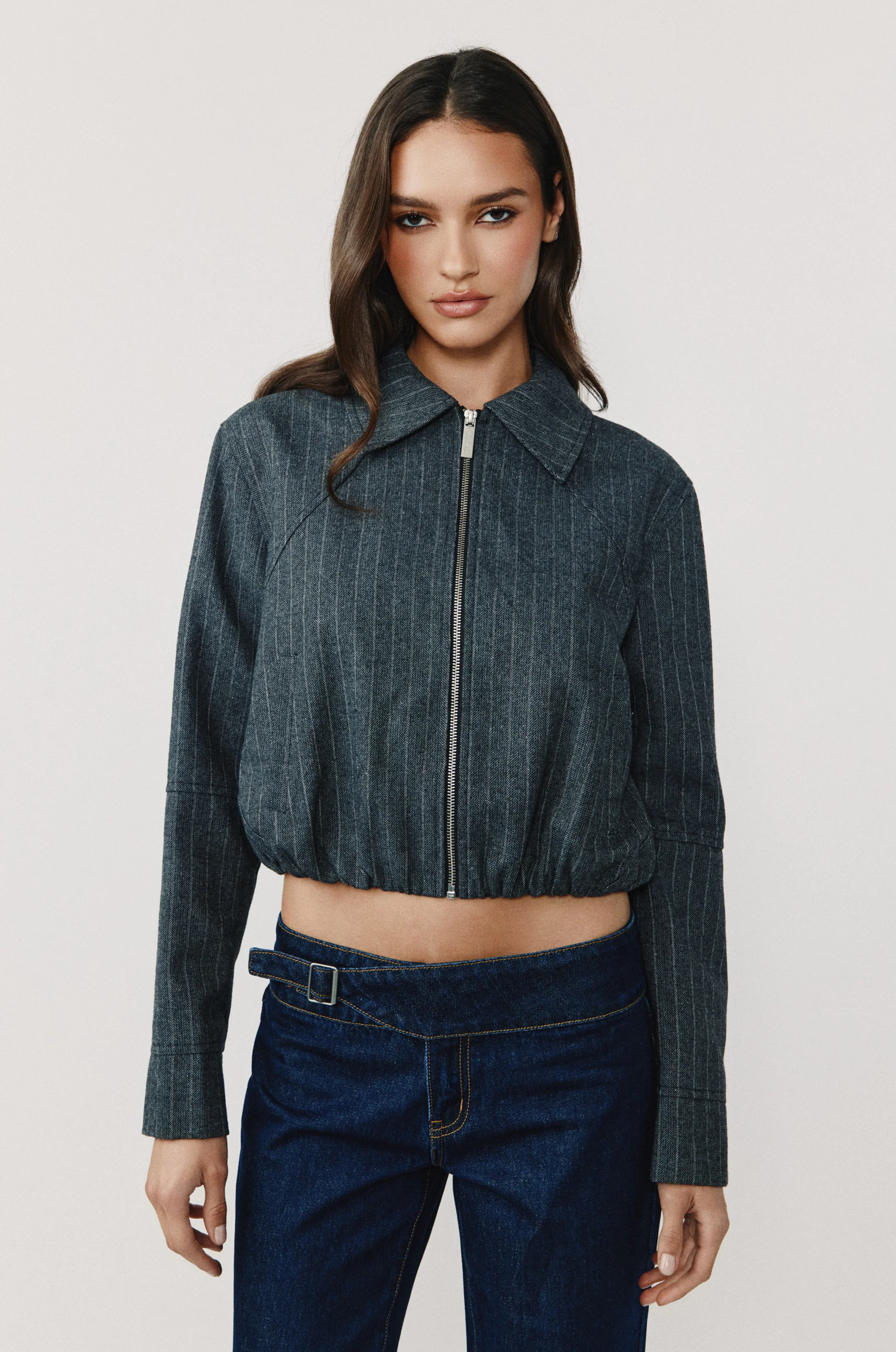 Logan Jacket | Pinstripe - Image 4