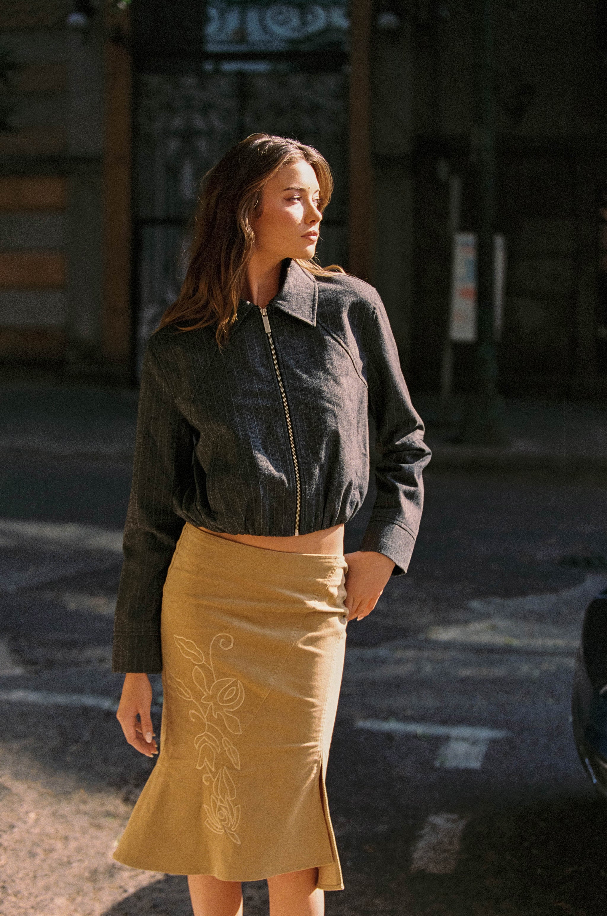 Logan Jacket | Pinstripe - Image 5