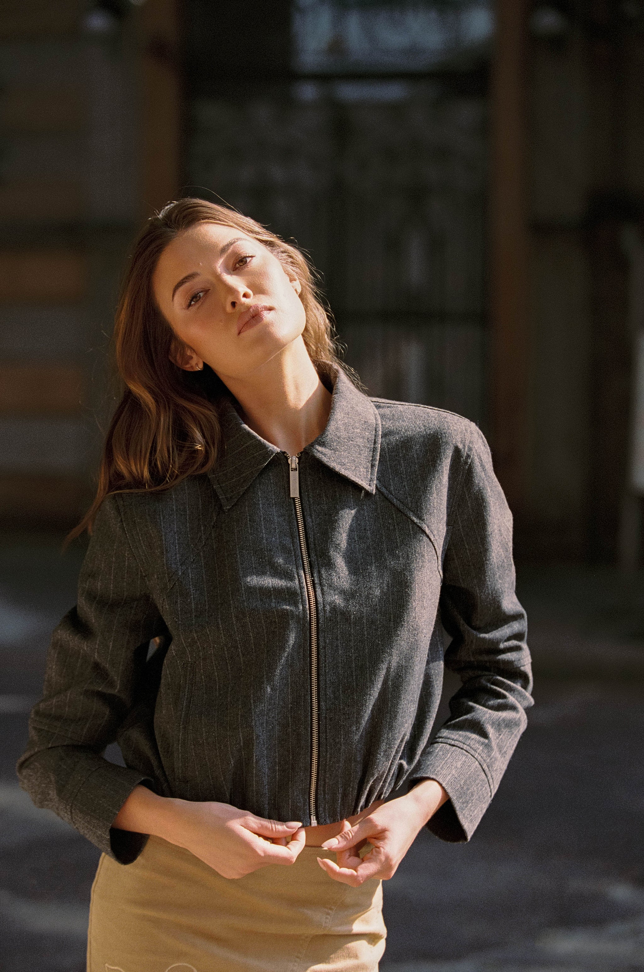 Logan Jacket | Pinstripe - Image 6
