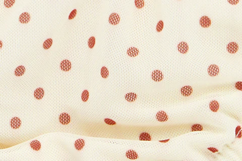 Lottie Bikini Bottom | Cream Polka Dot - Image 9