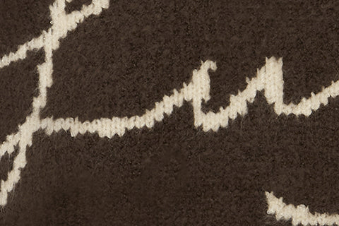 Lucky Days Sweater | Brown/Cream - Image 9