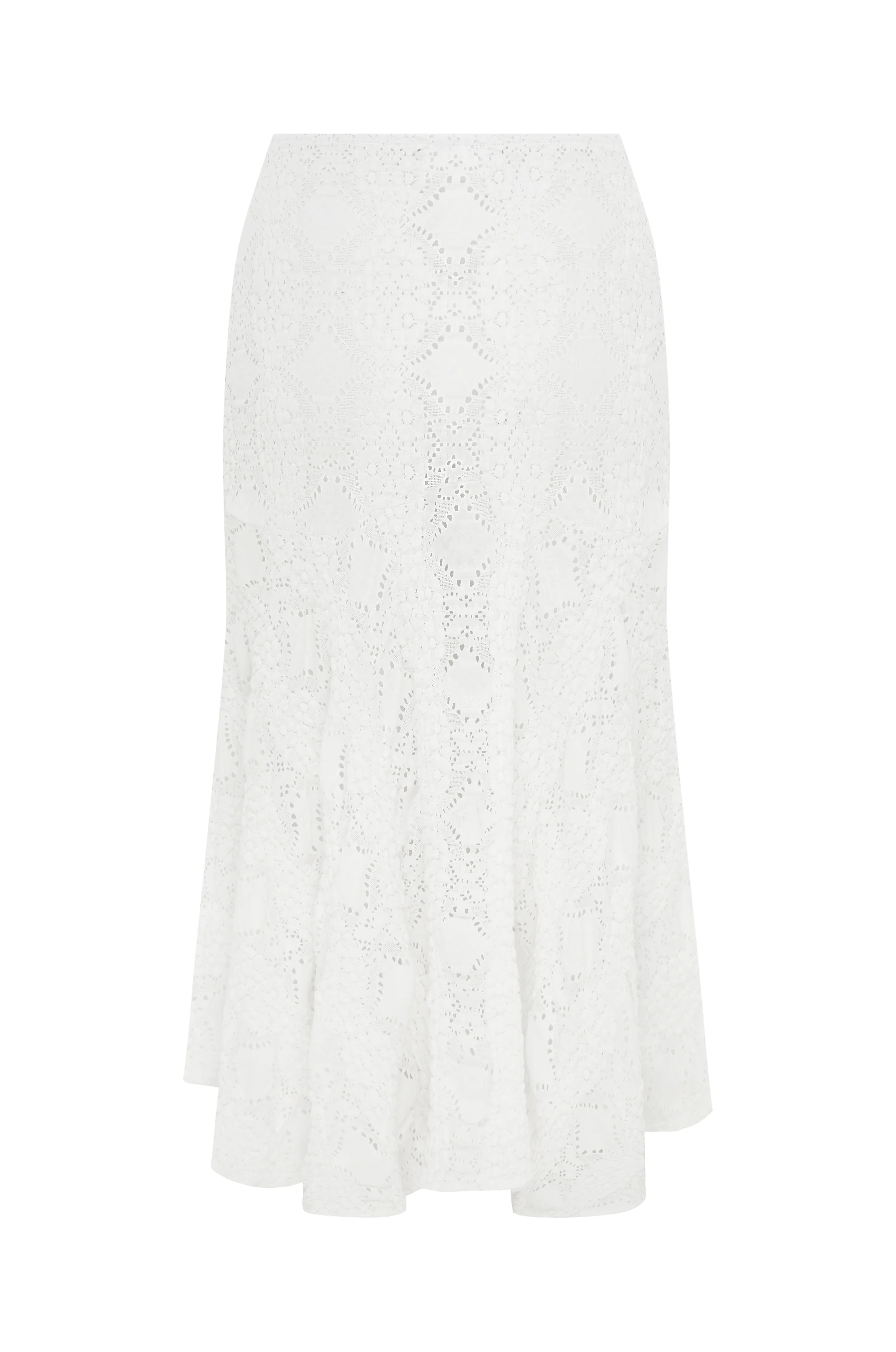 Maeve Midi Skirt | White - Image 10