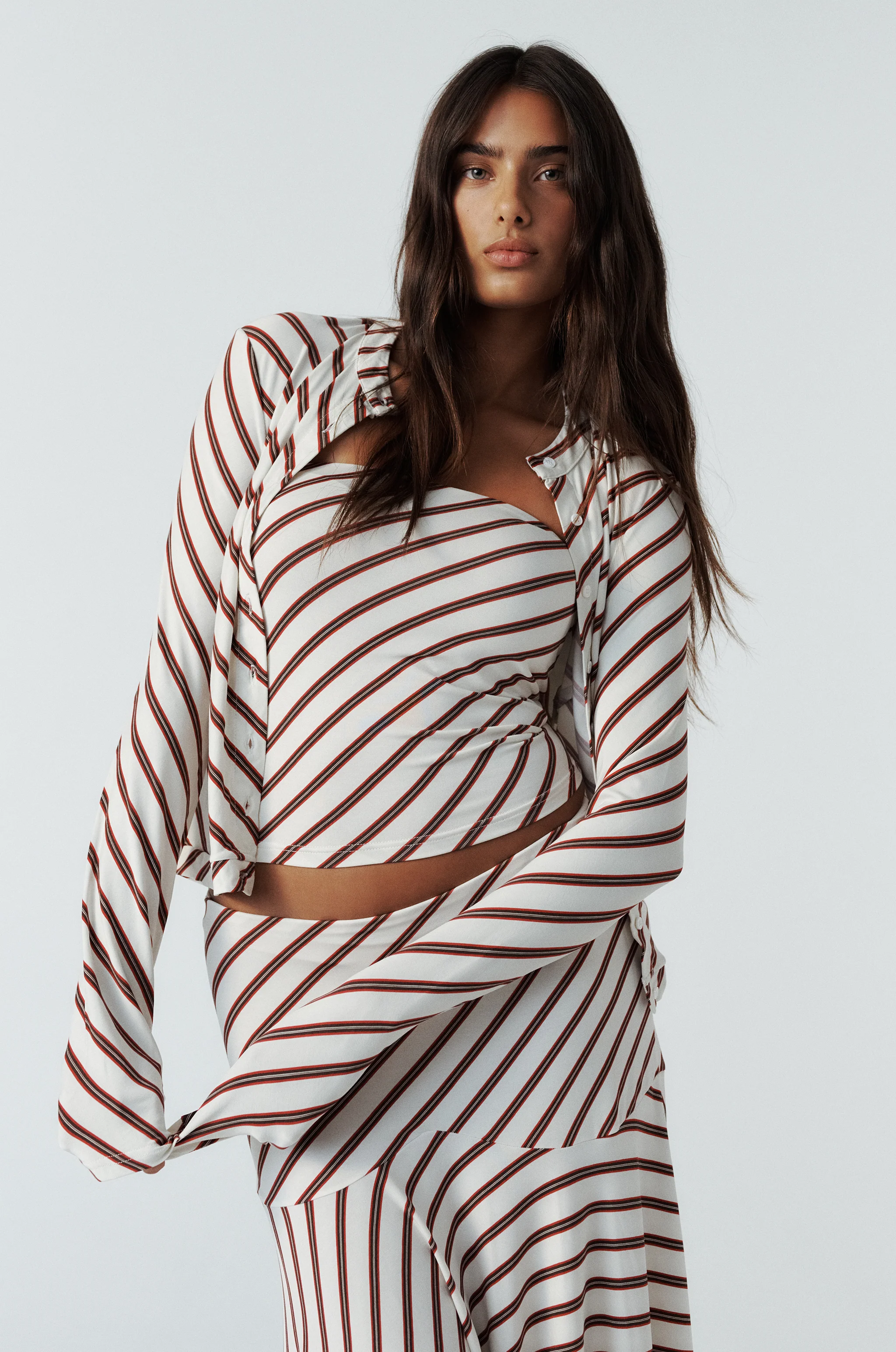Mika Top Set | Stripe - Image 4