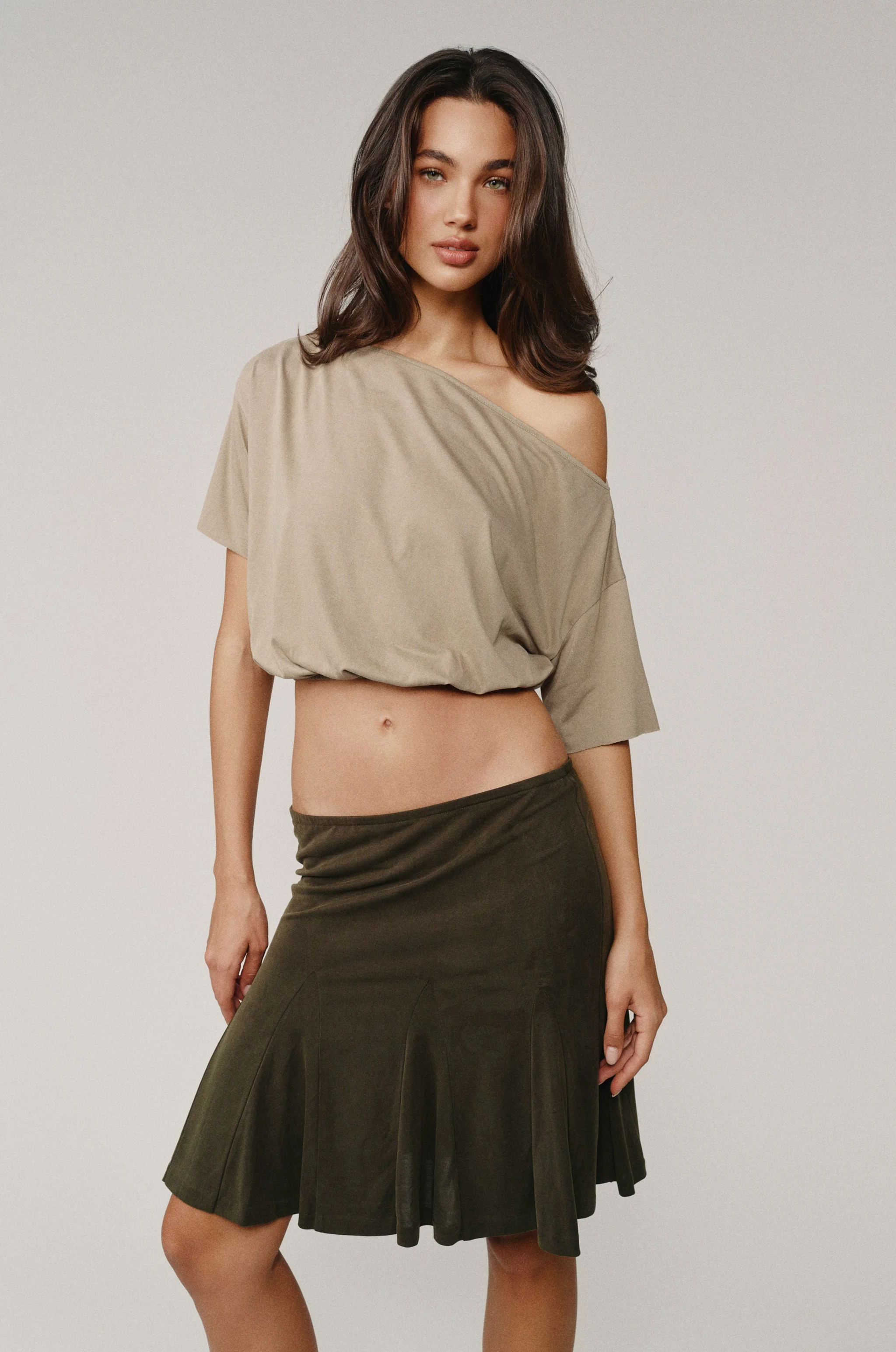 Mimi Skirt | Khaki - Image 3