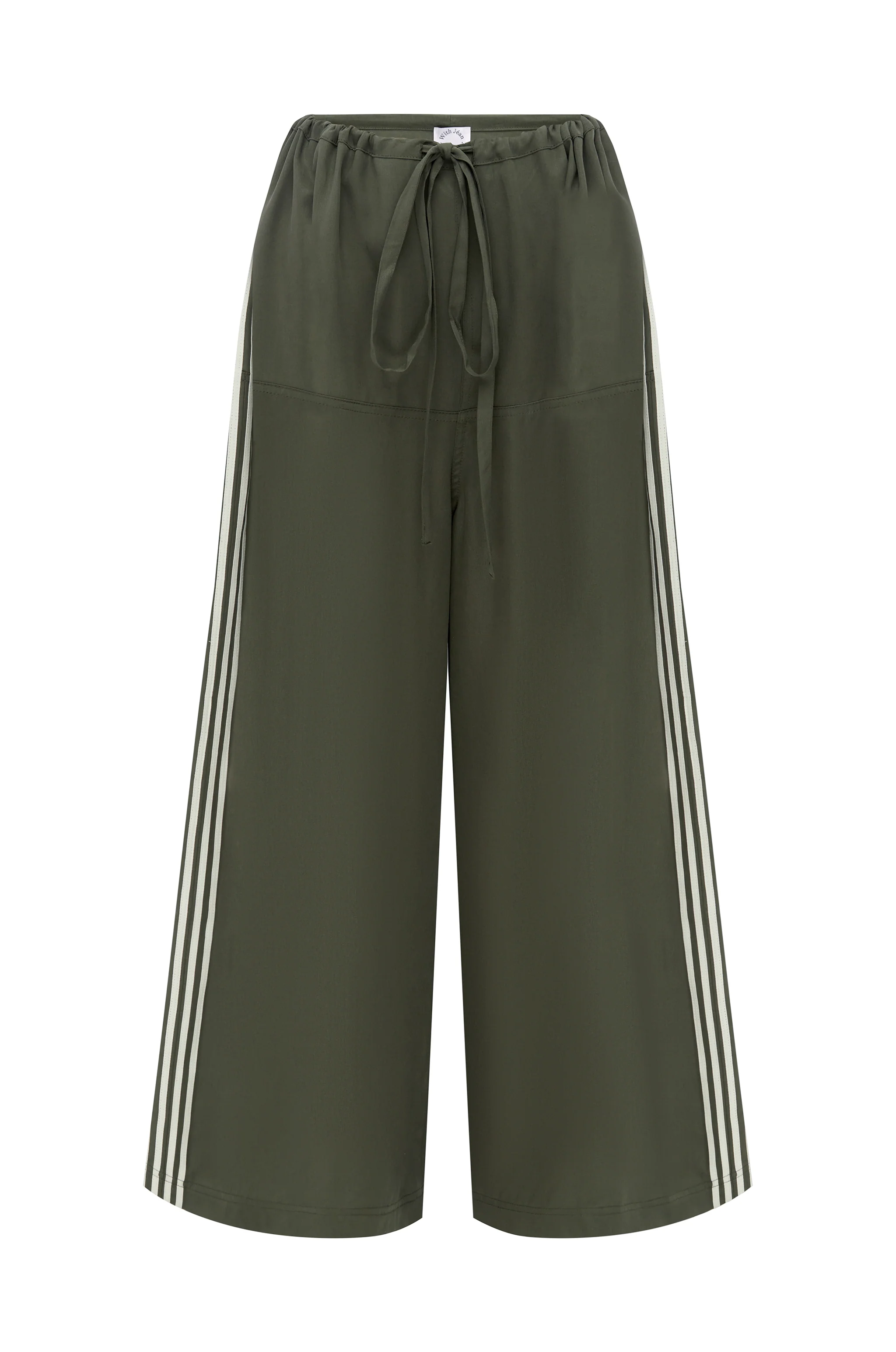 Norah Pants | Khaki Stripe - Image 7