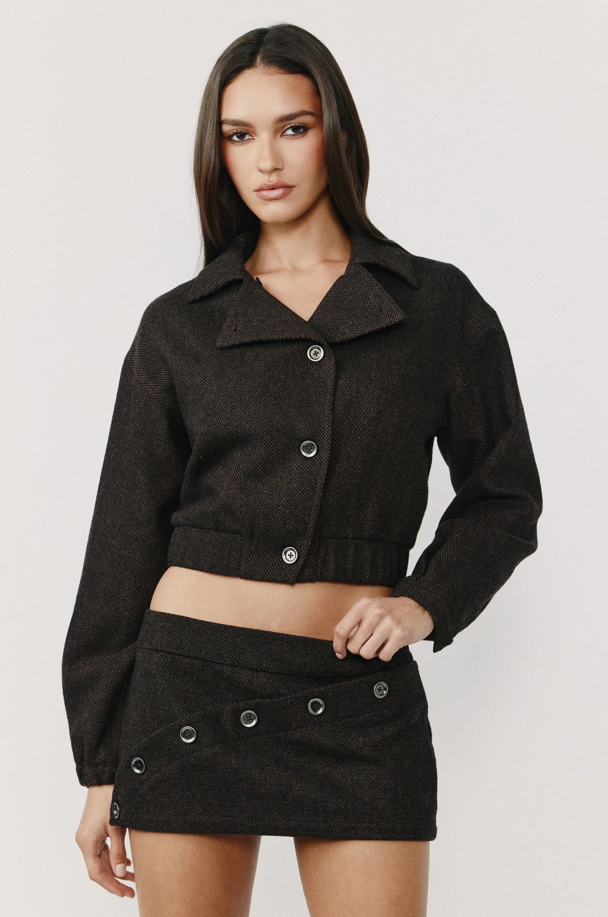 Oliver Jacket | Brown Check - Image 4