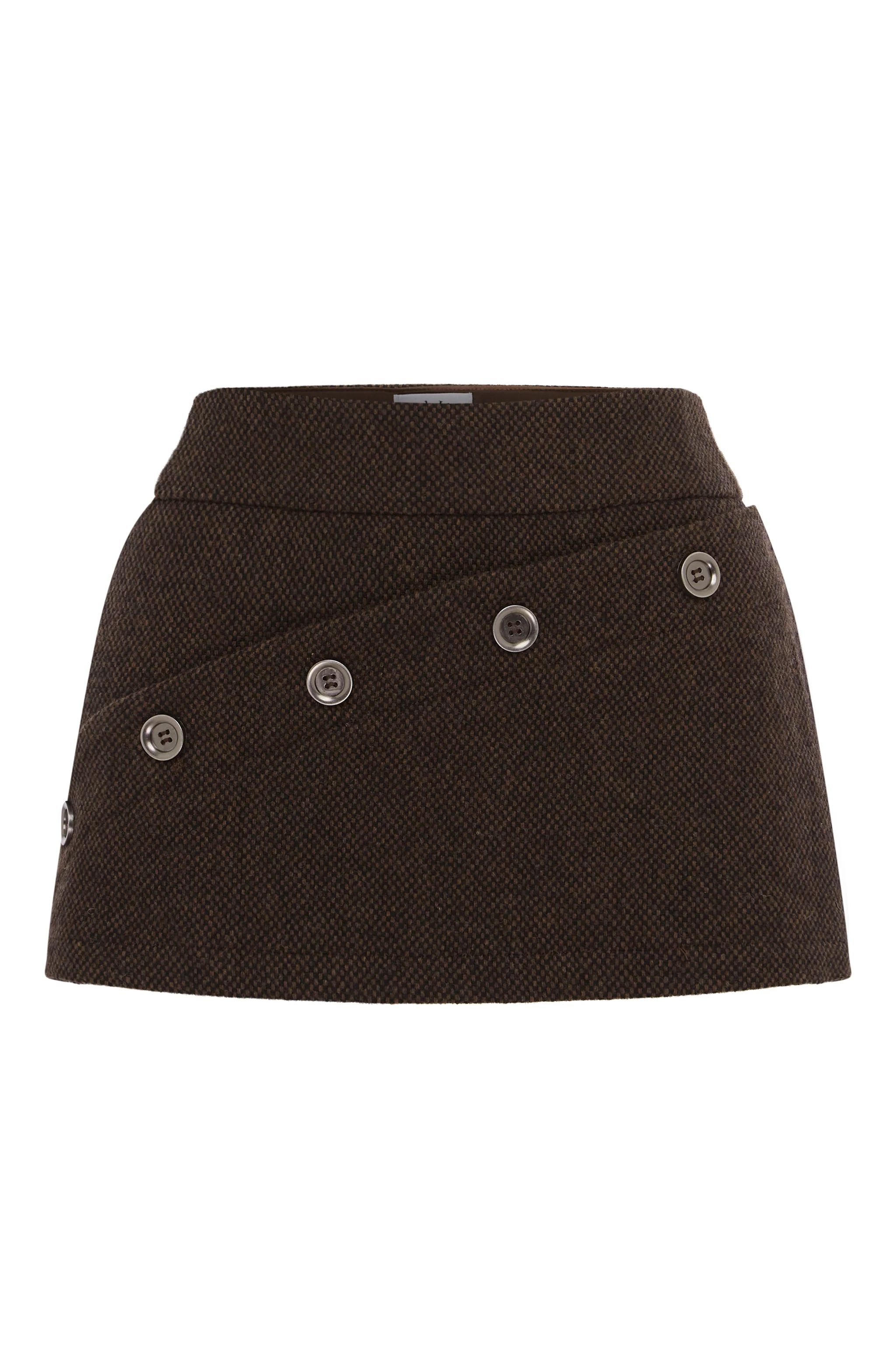 Oliver Skirt | Brown Check - Image 9
