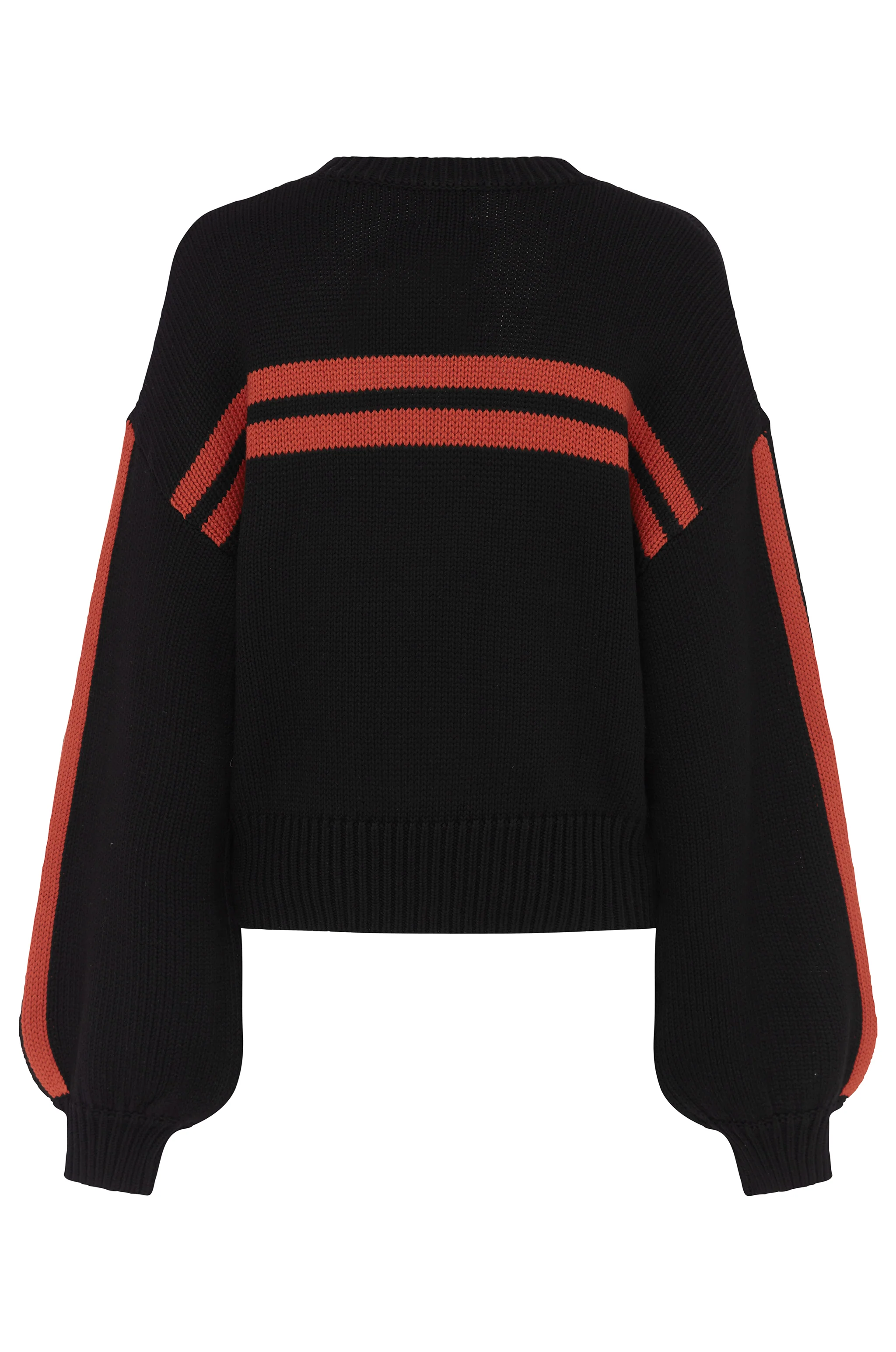 Olivia Sweater | Black / Red - Image 8