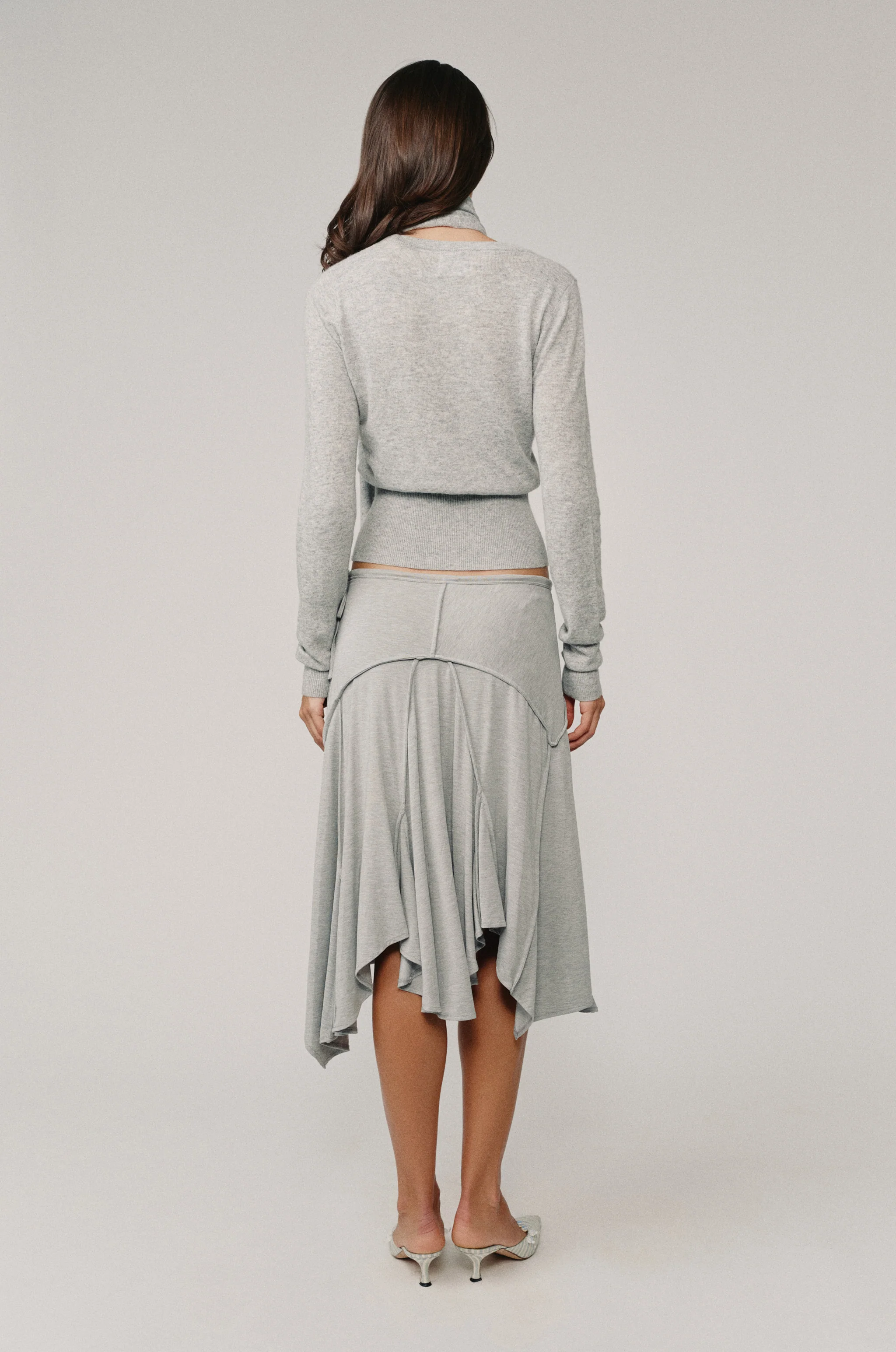 Phoebe Top | Grey - Image 8