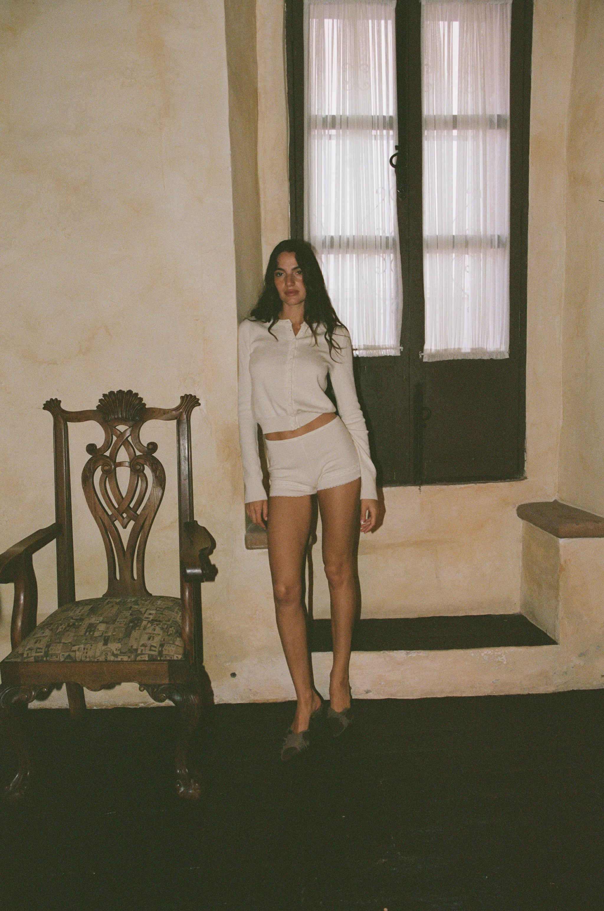 Poppy Shorts | Cream - Image 6