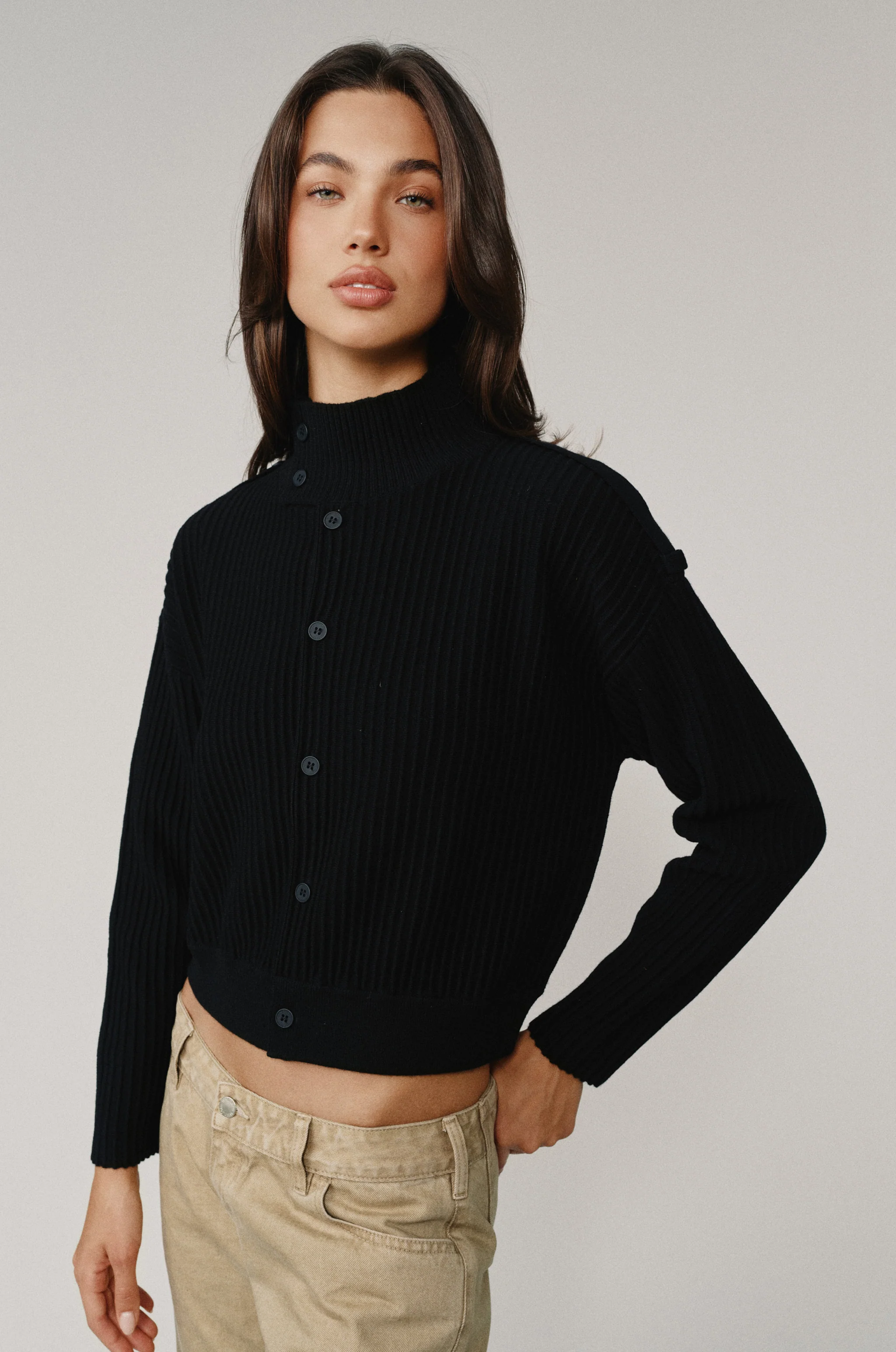 Pressley Sweater | Black - Image 3