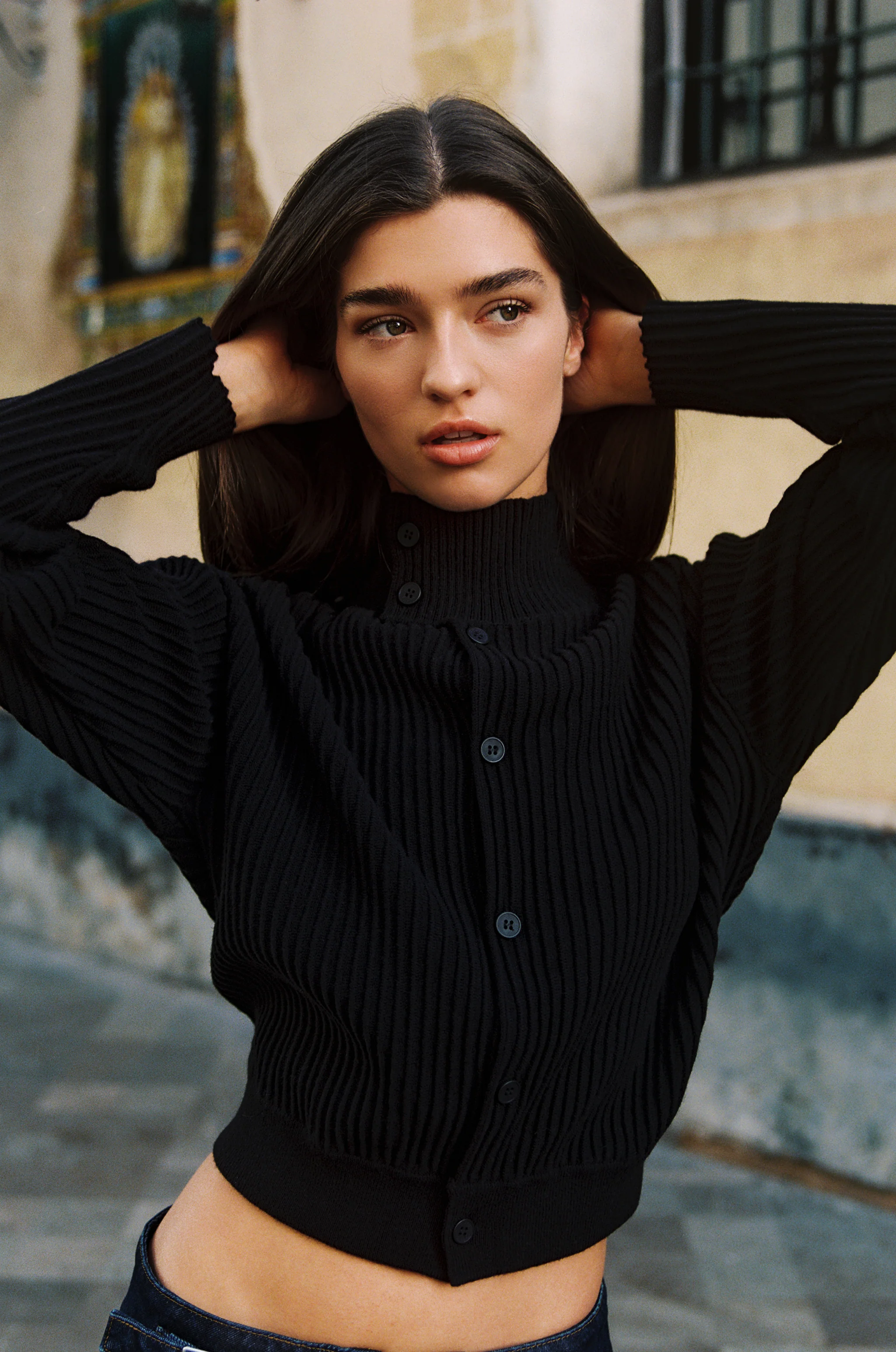 Pressley Sweater | Black - Image 6