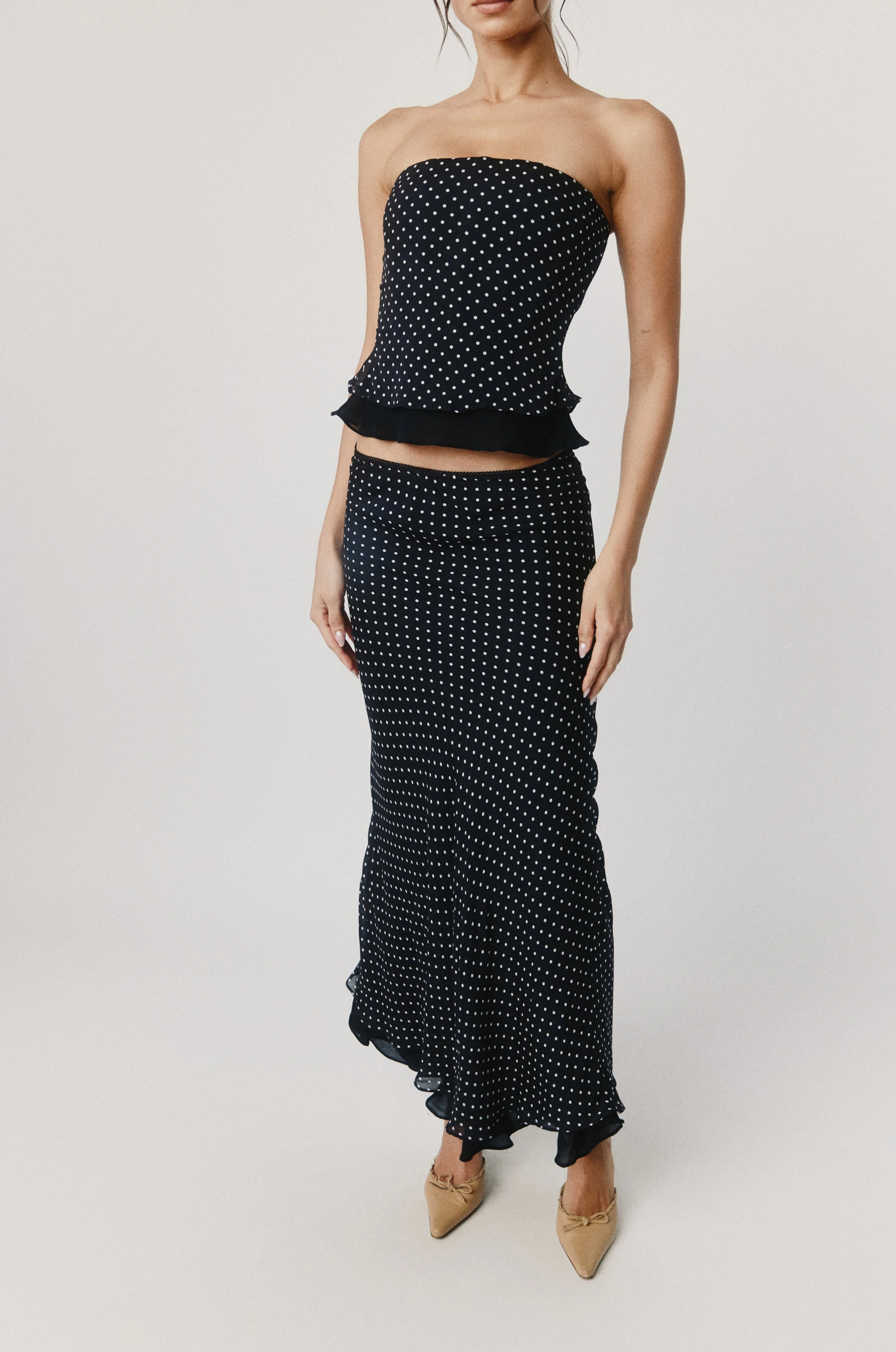 Priya Midi Skirt | Polka Dot - Image 7
