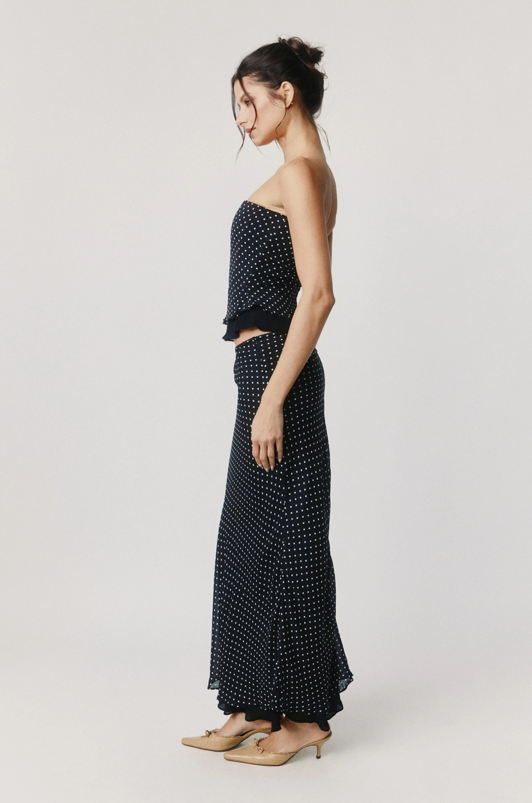 Priya Midi Skirt | Polka Dot - Image 8