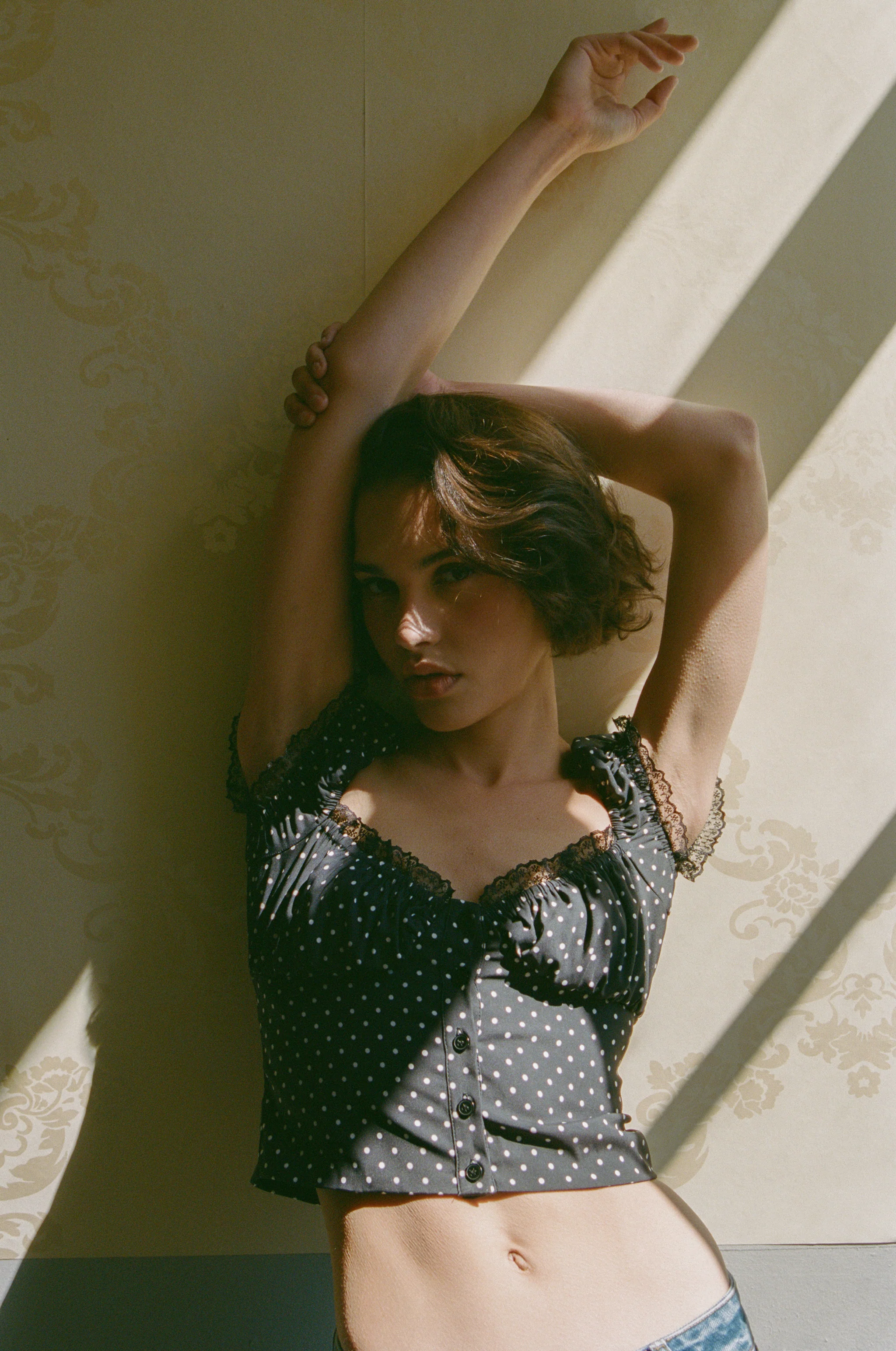 Remi Top | Black Polka Dot - Image 5