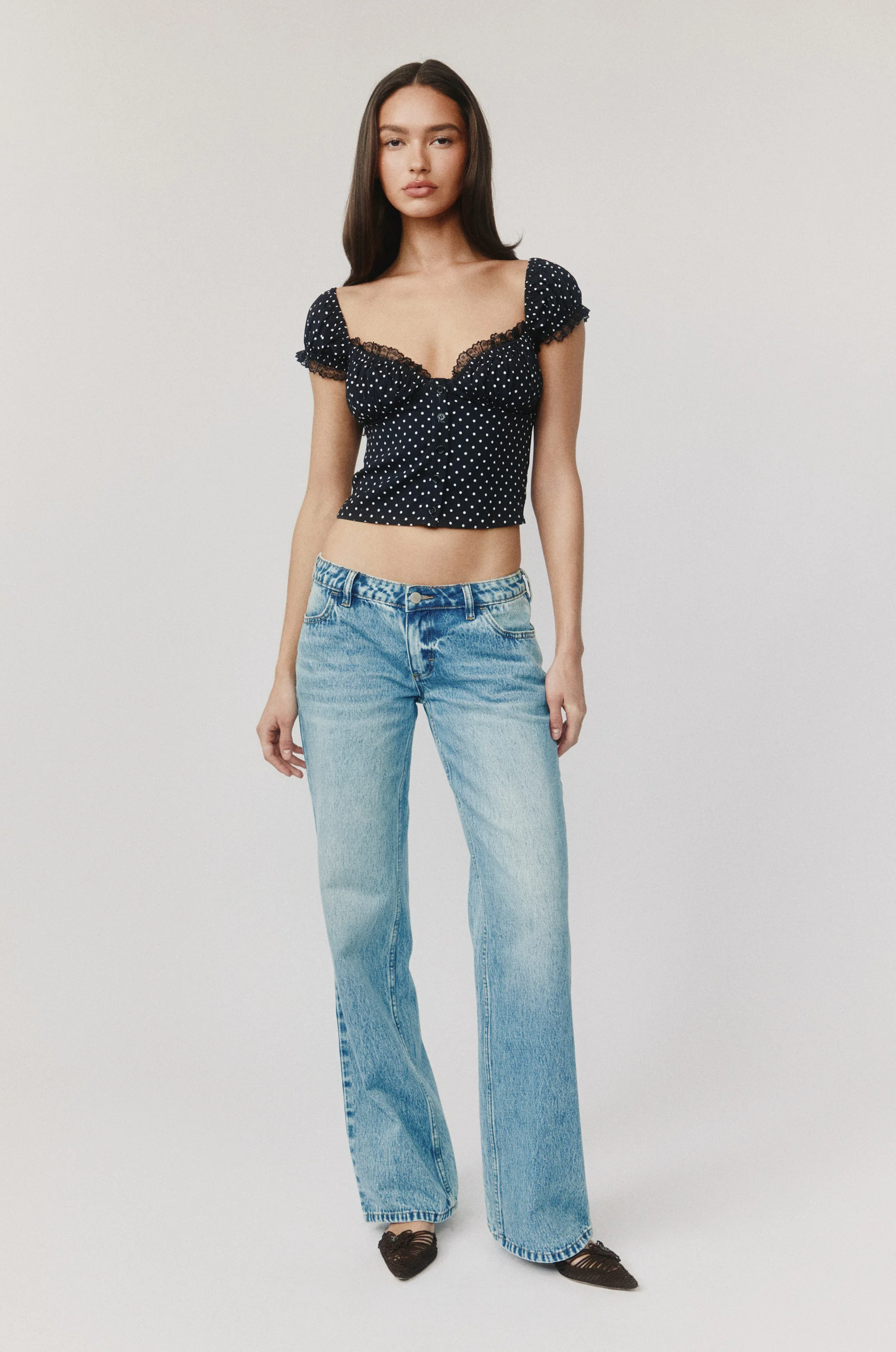Remi Top | Black Polka Dot - Image 7