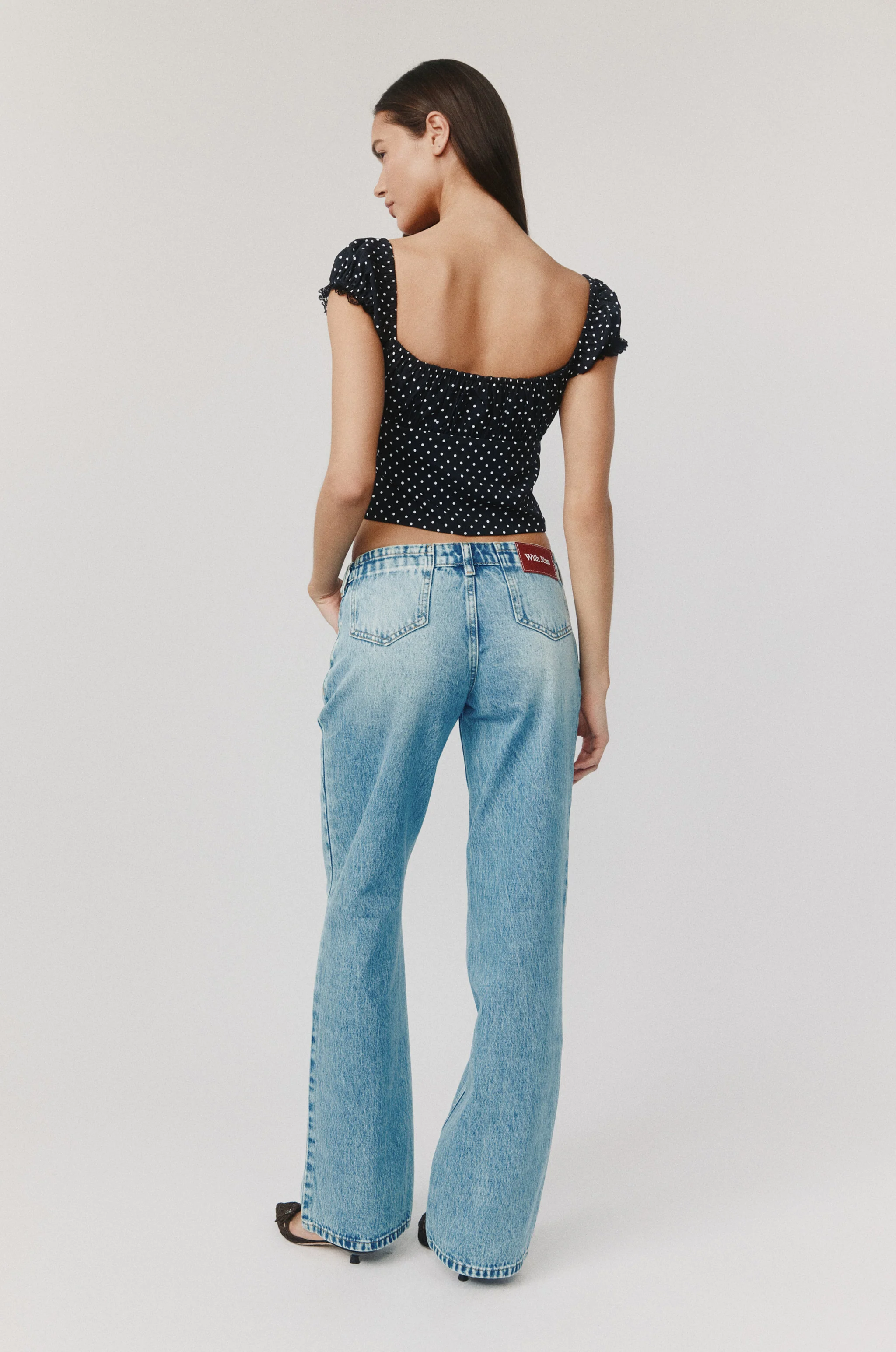 Remi Top | Black Polka Dot - Image 8
