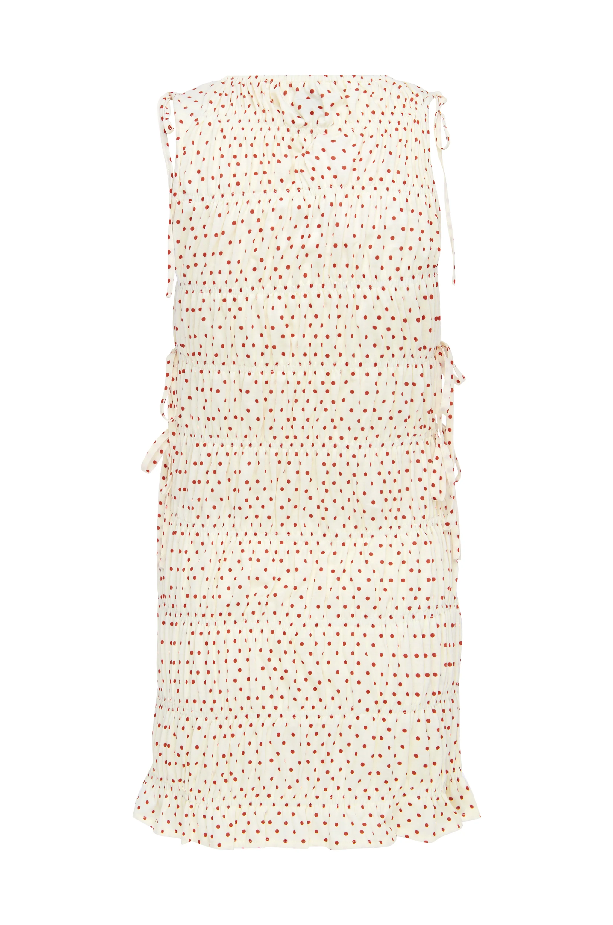Remie Dress | Cream Polka Dot - Image 8