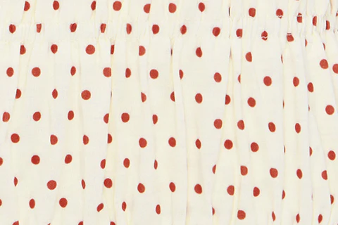 Remie Dress | Cream Polka Dot - Image 9
